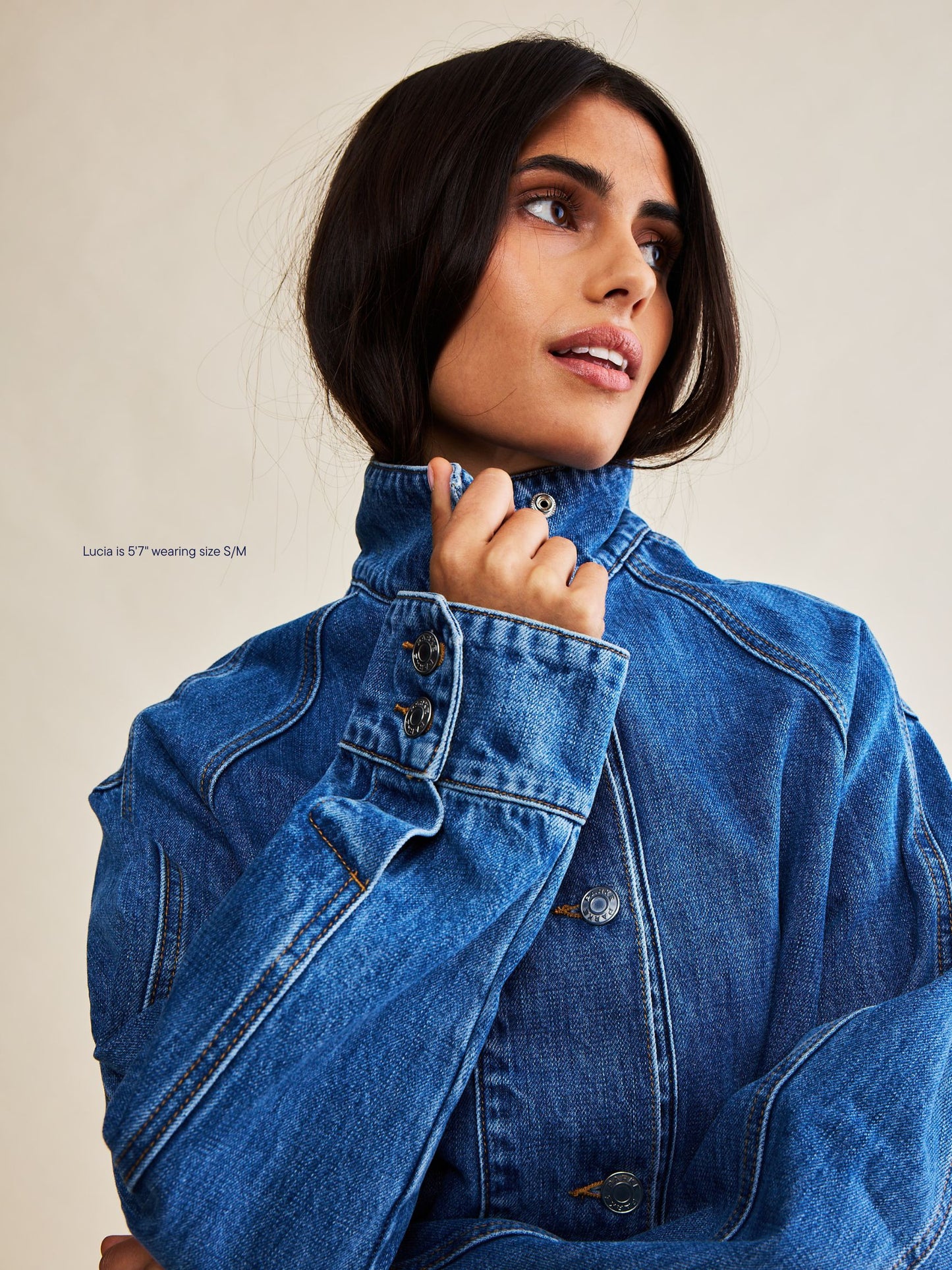 bomber jacket -medium wash