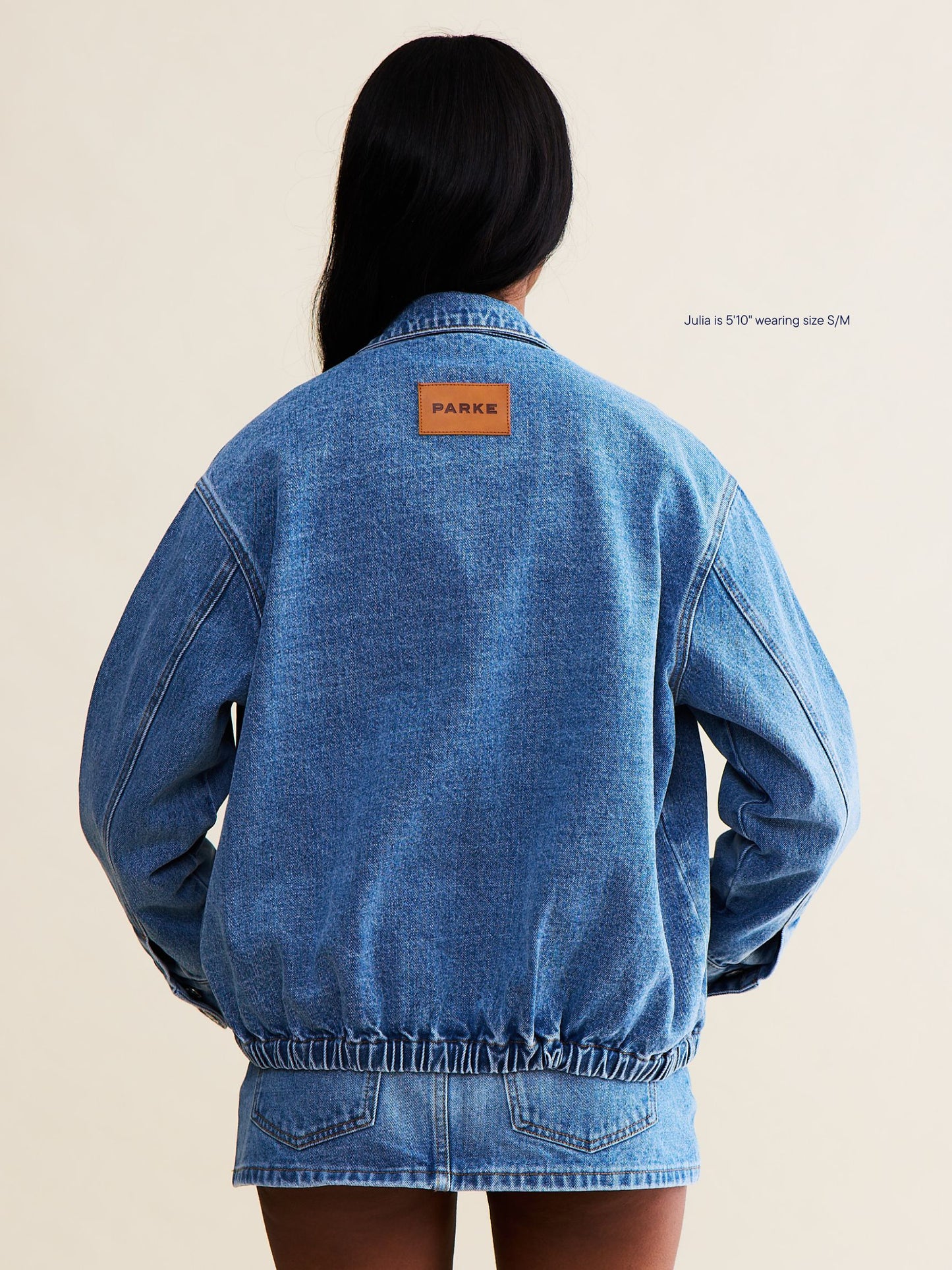 bomber jacket -vintage wash
