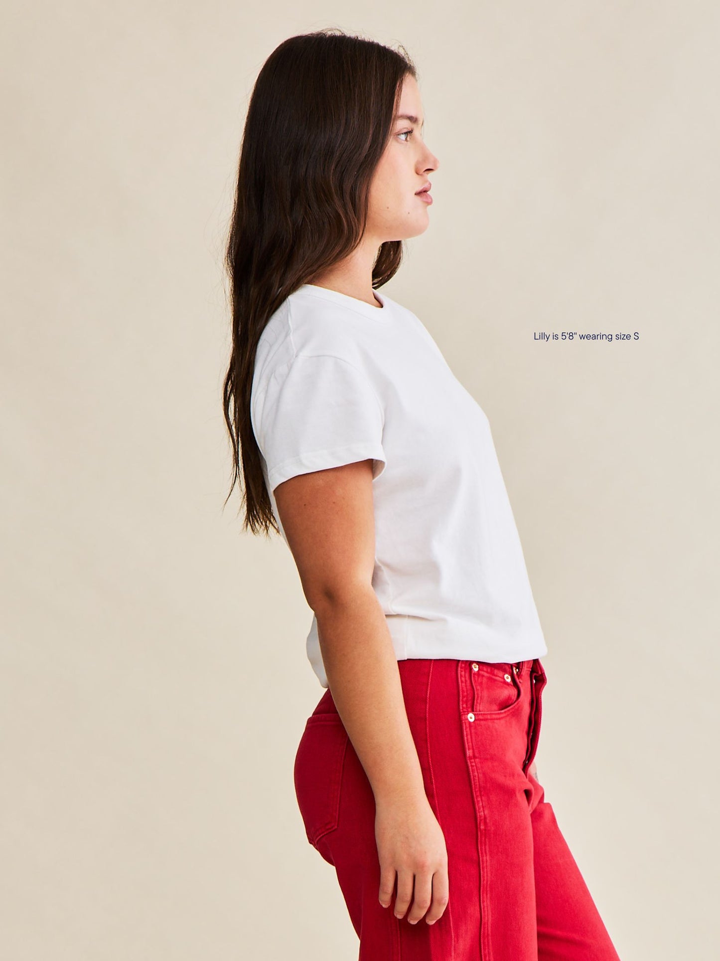 core tee -white
