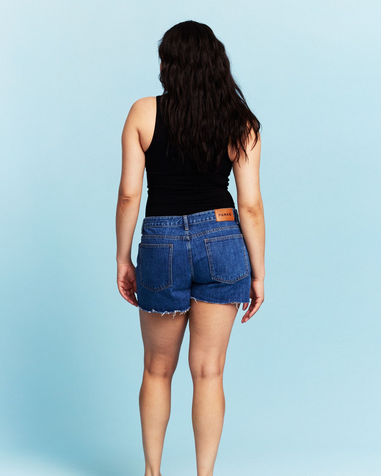 Cut Off Shorts - Medium Wash