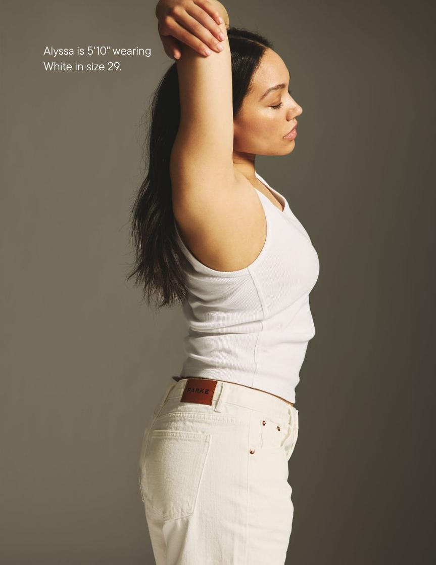 girl wearing white classic tank -white