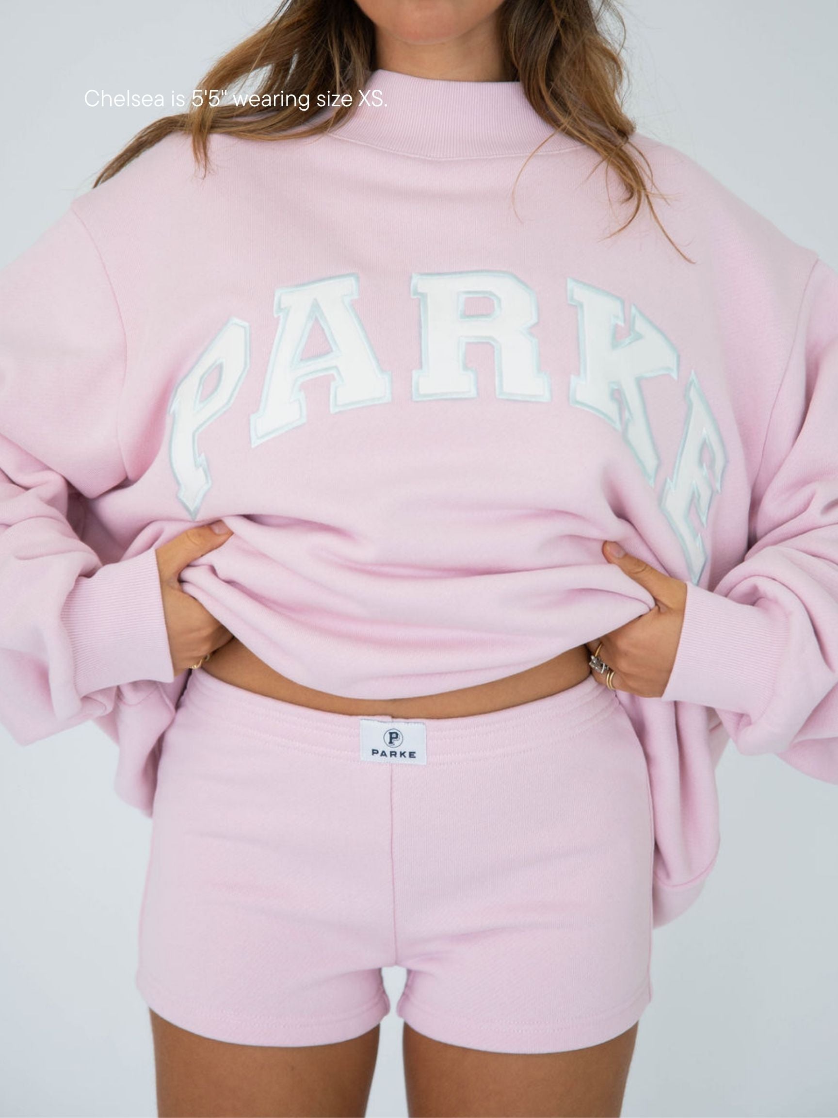 mini sweatshorts -sprinkle