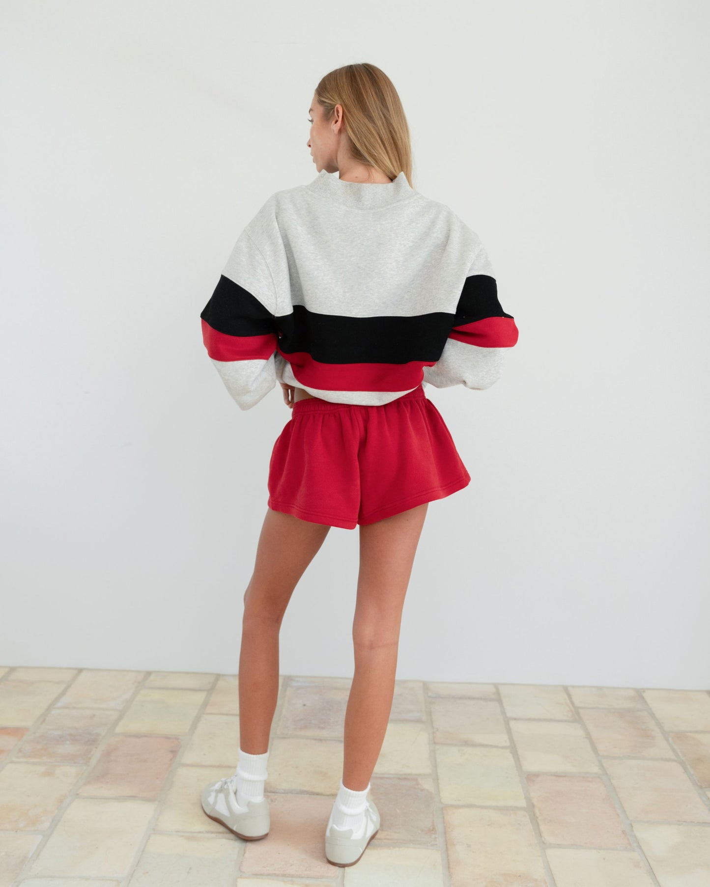 Boxer Sweatshorts - Crimson