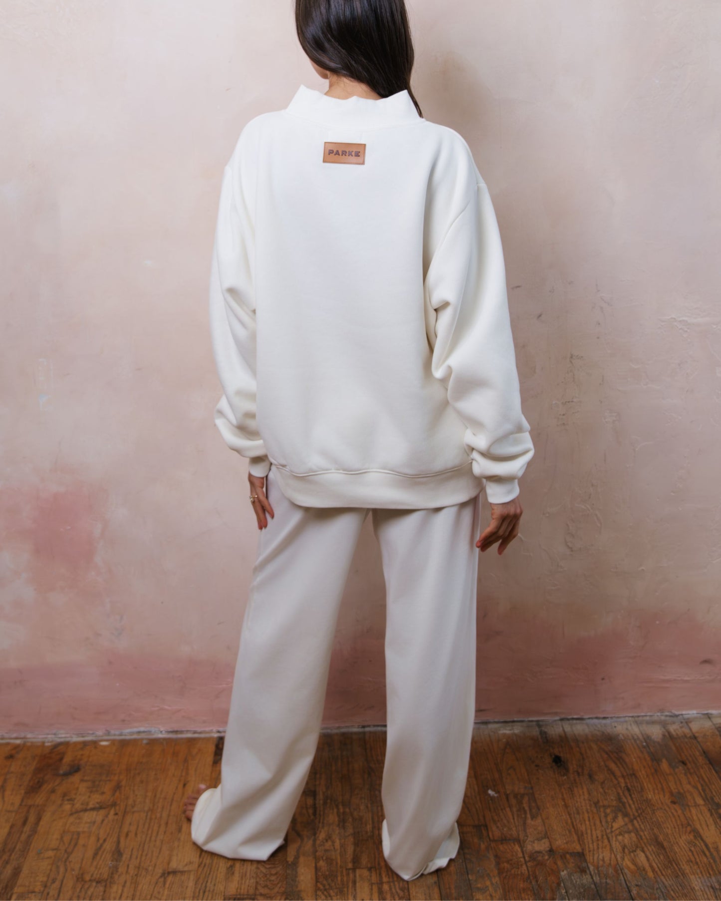 Cotton Boxer Pants - Pearl