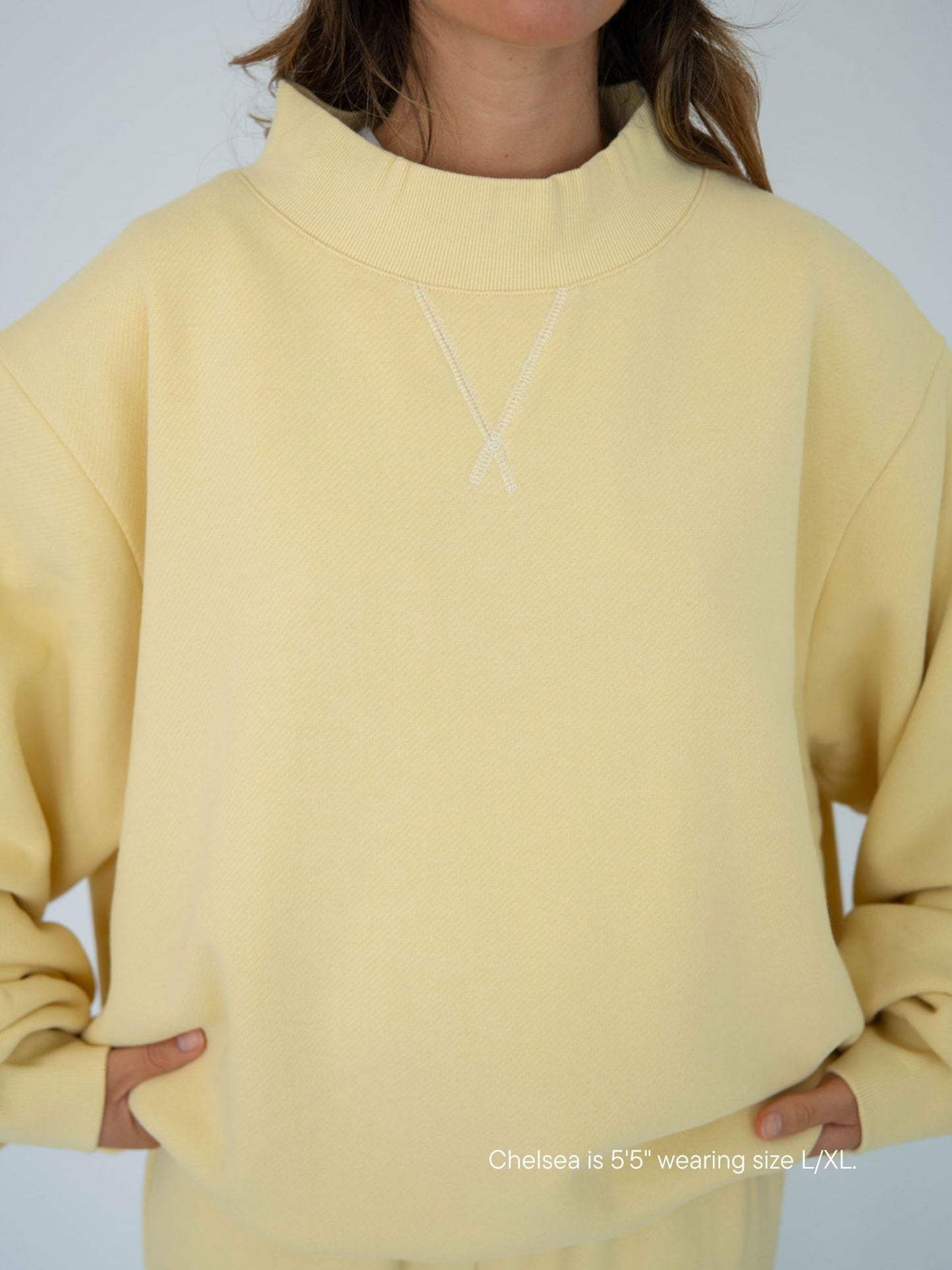 classic mockneck -peel
