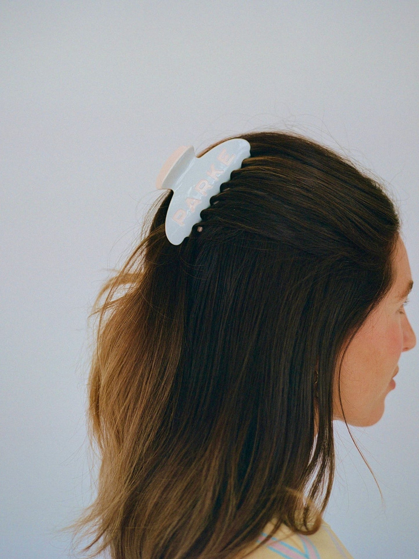 claw clip -cotton candy