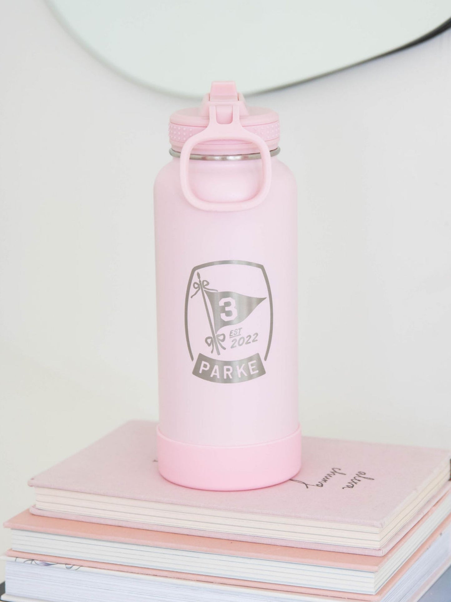 takeya water bottle -blush