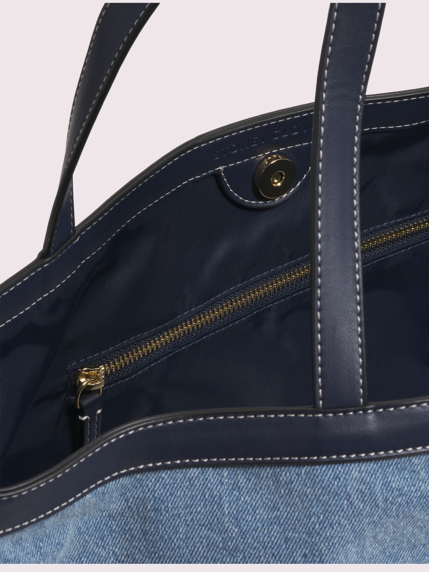 carry all tote flay lay -vintage wash