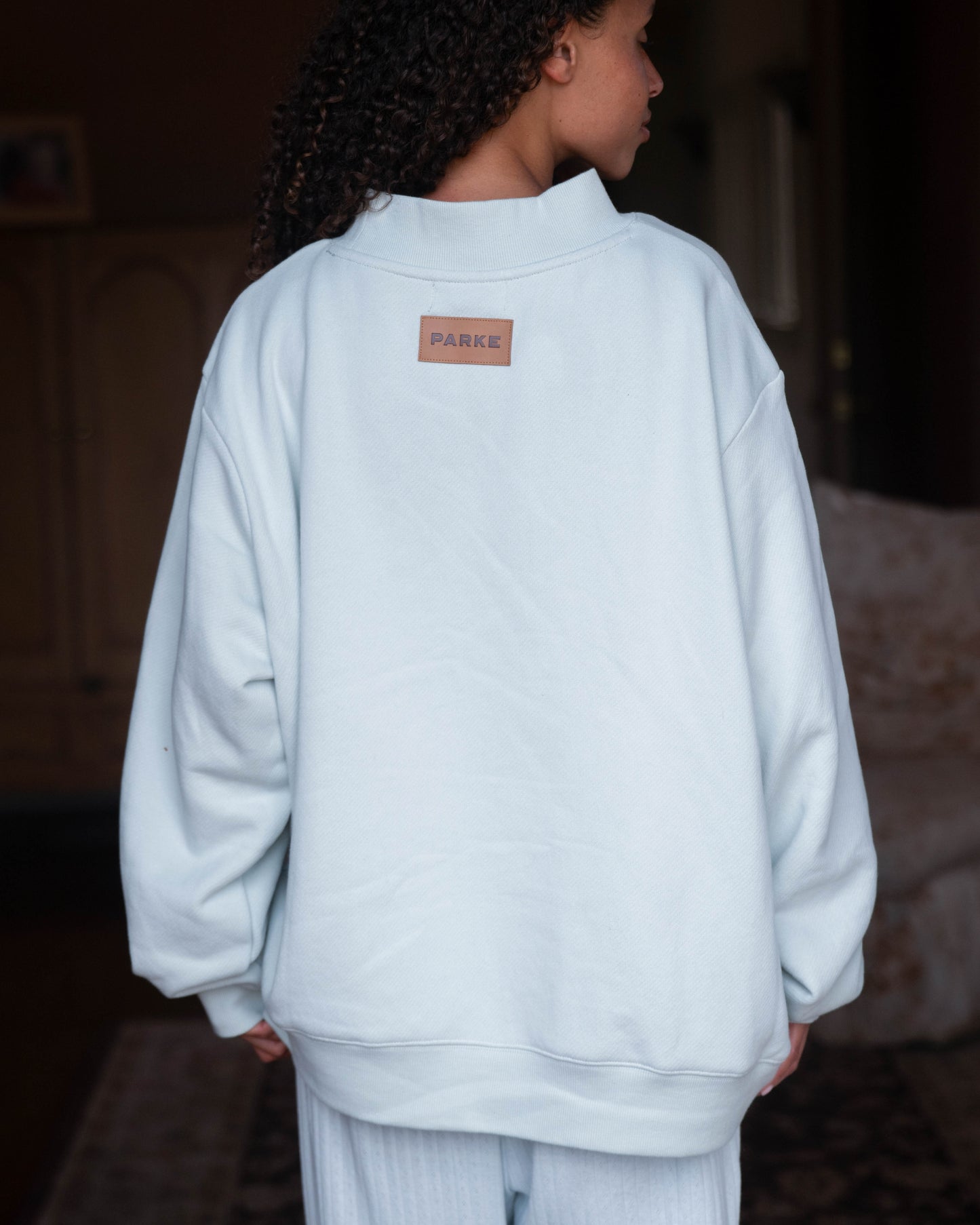Bridal Classic Mockneck - Pale Blue