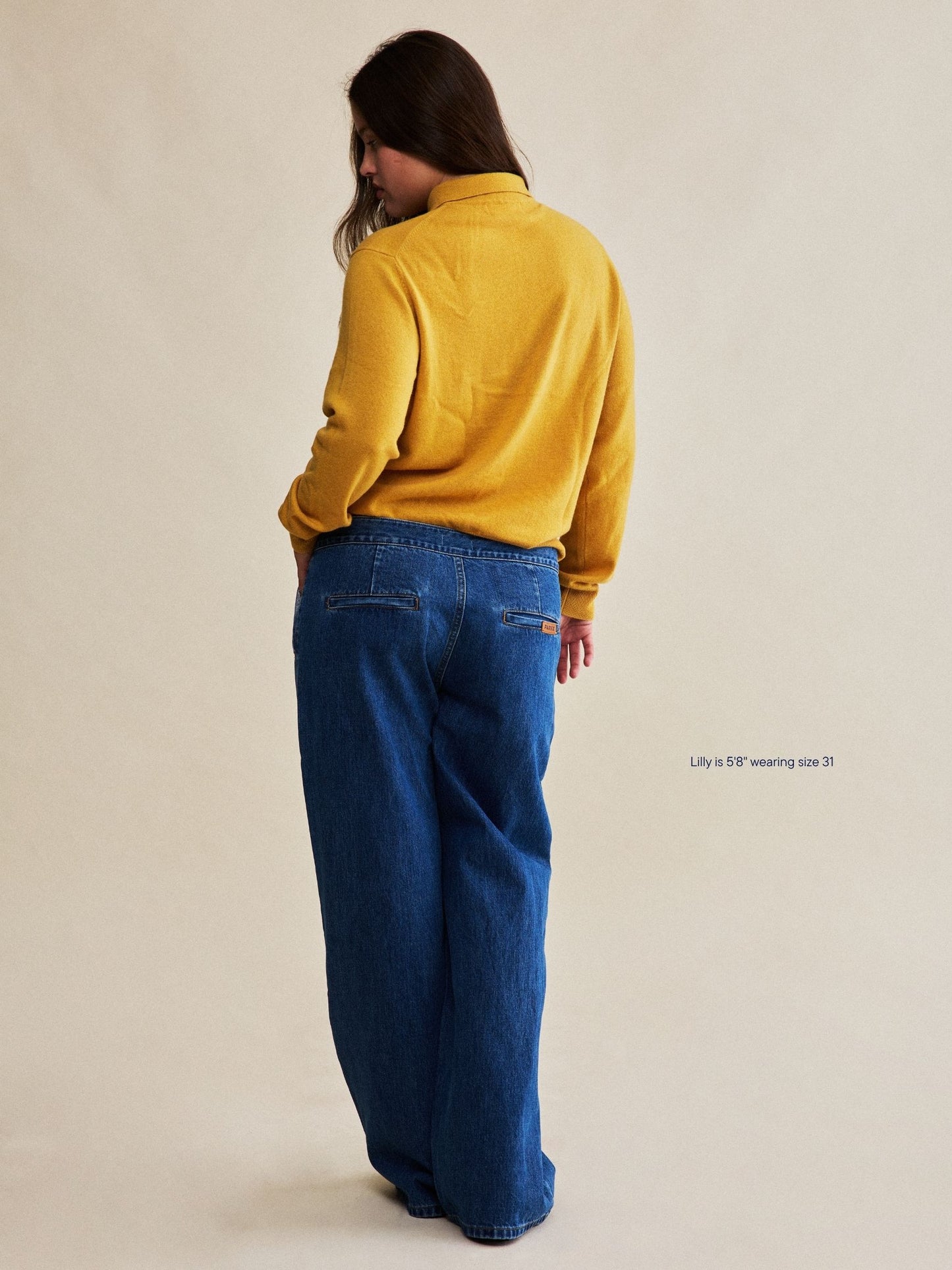 trouser jean -medium wash