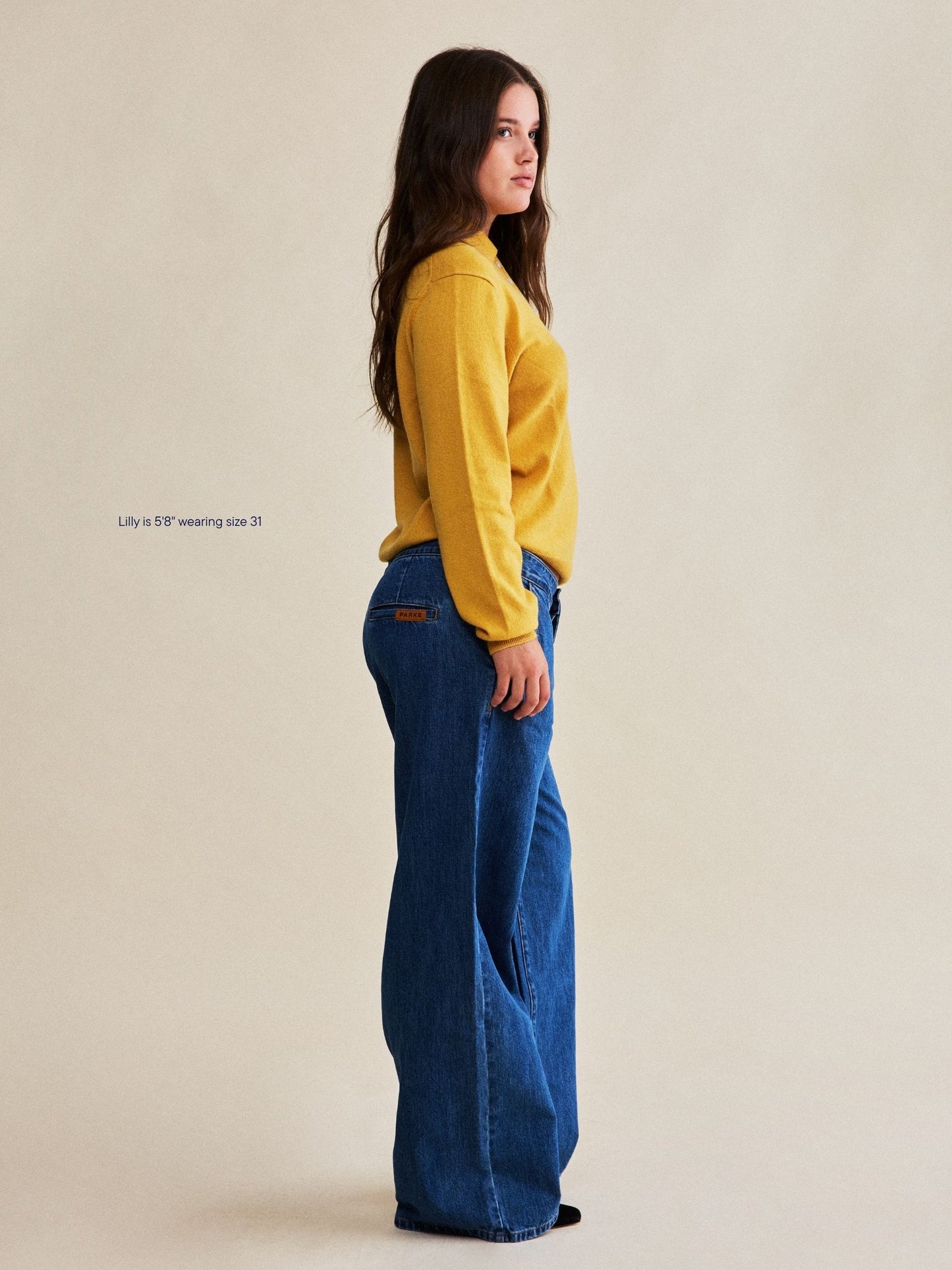 trouser jean -medium wash