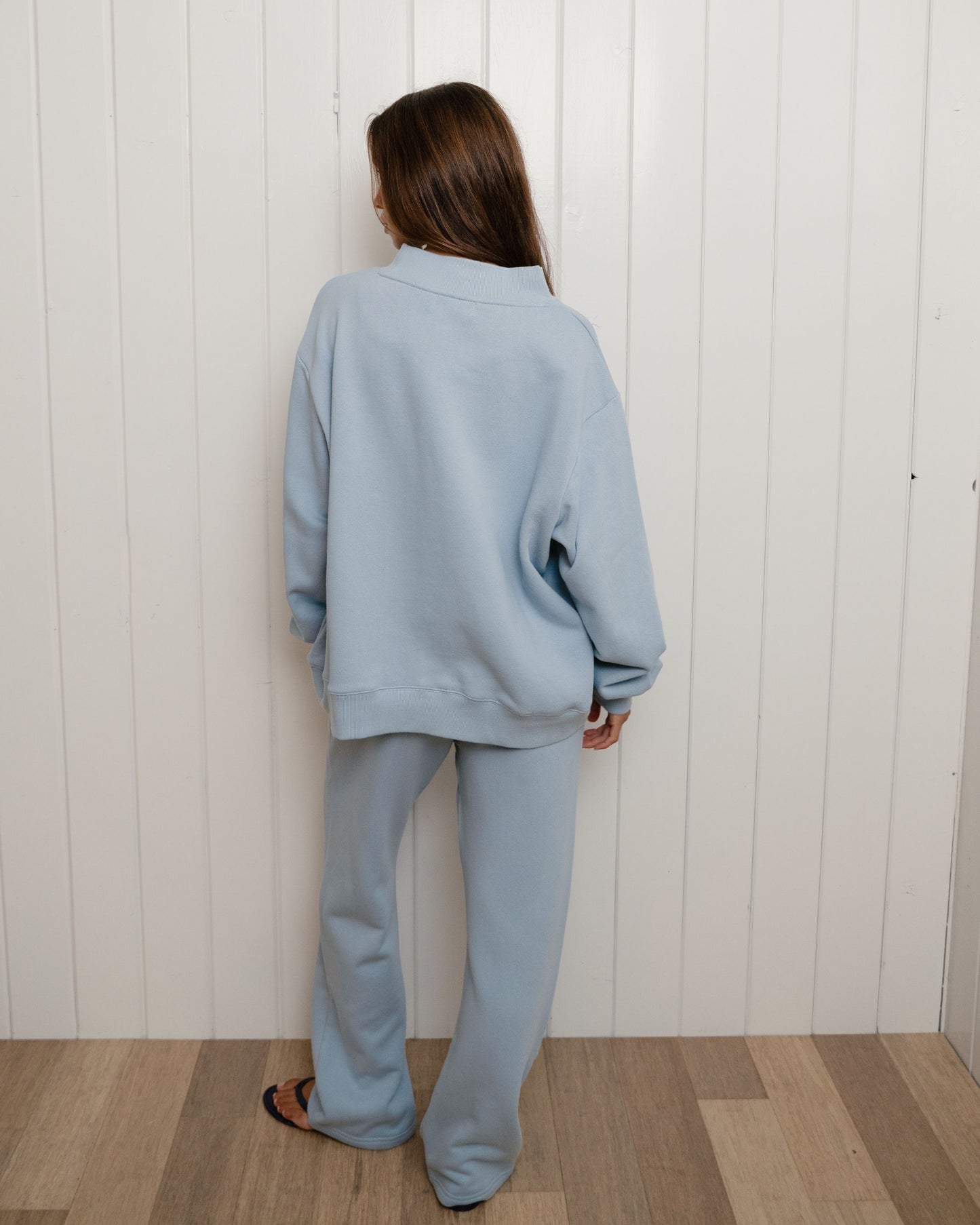 Varsity Mockneck - Salty