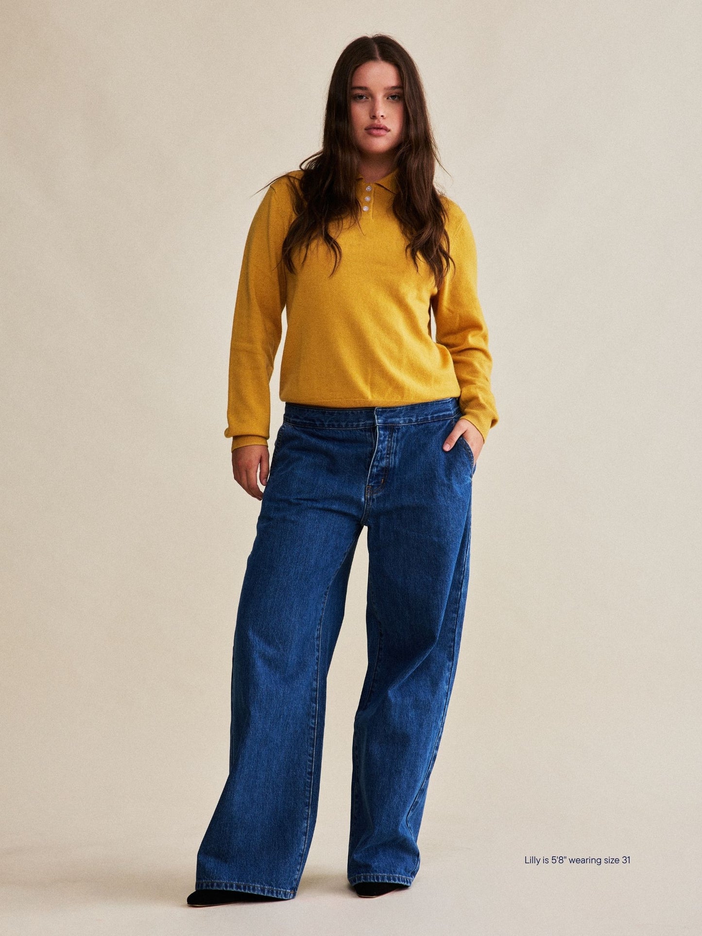 trouser jean -medium wash