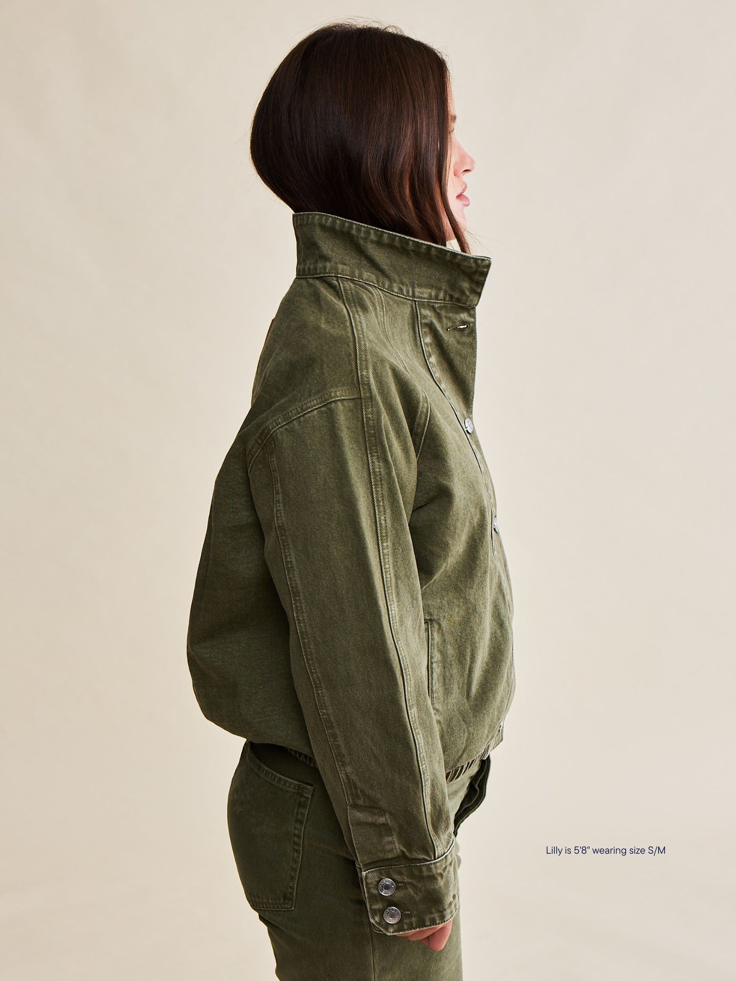 bomber jacket -olive