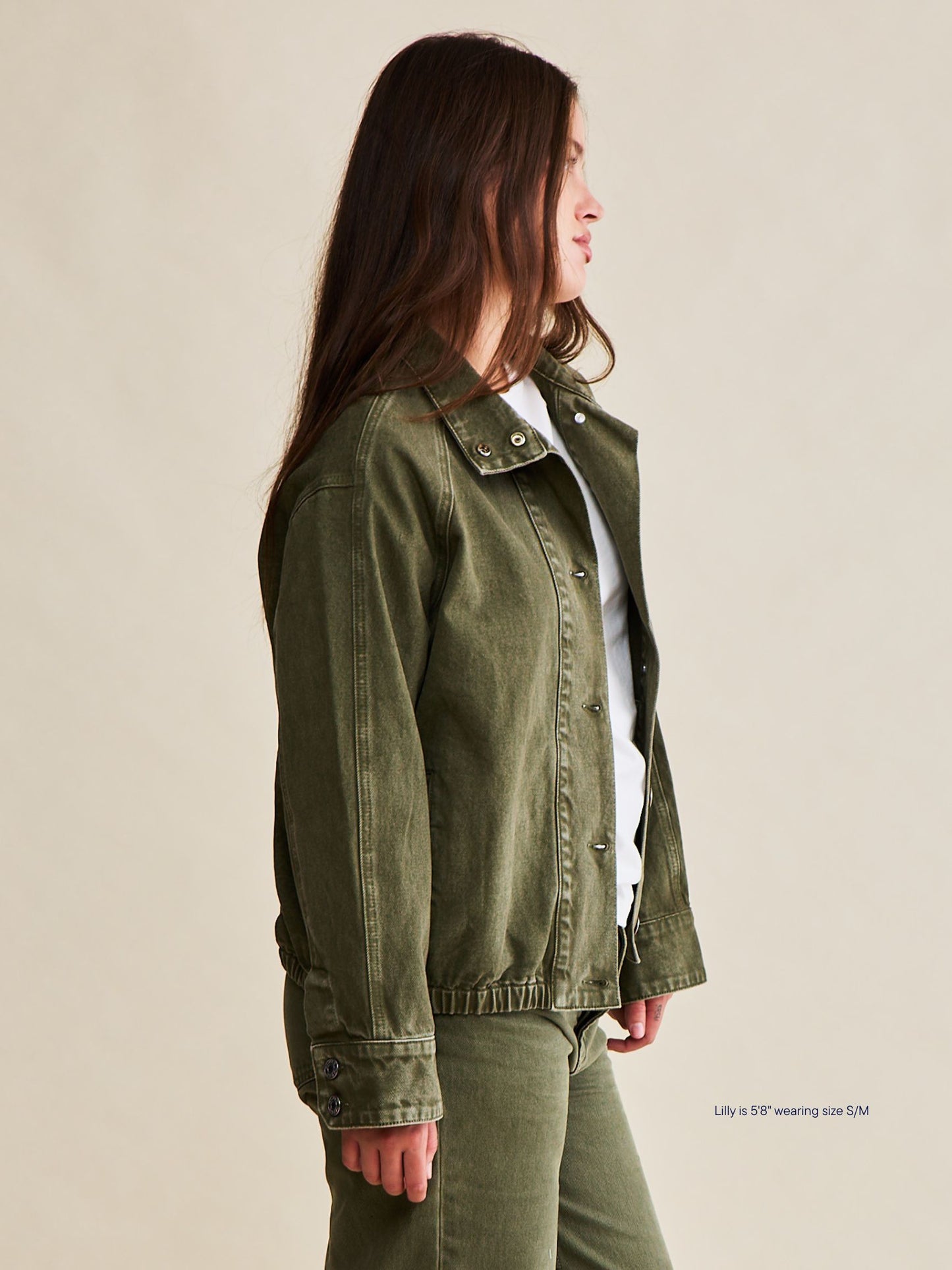 bomber jacket -olive