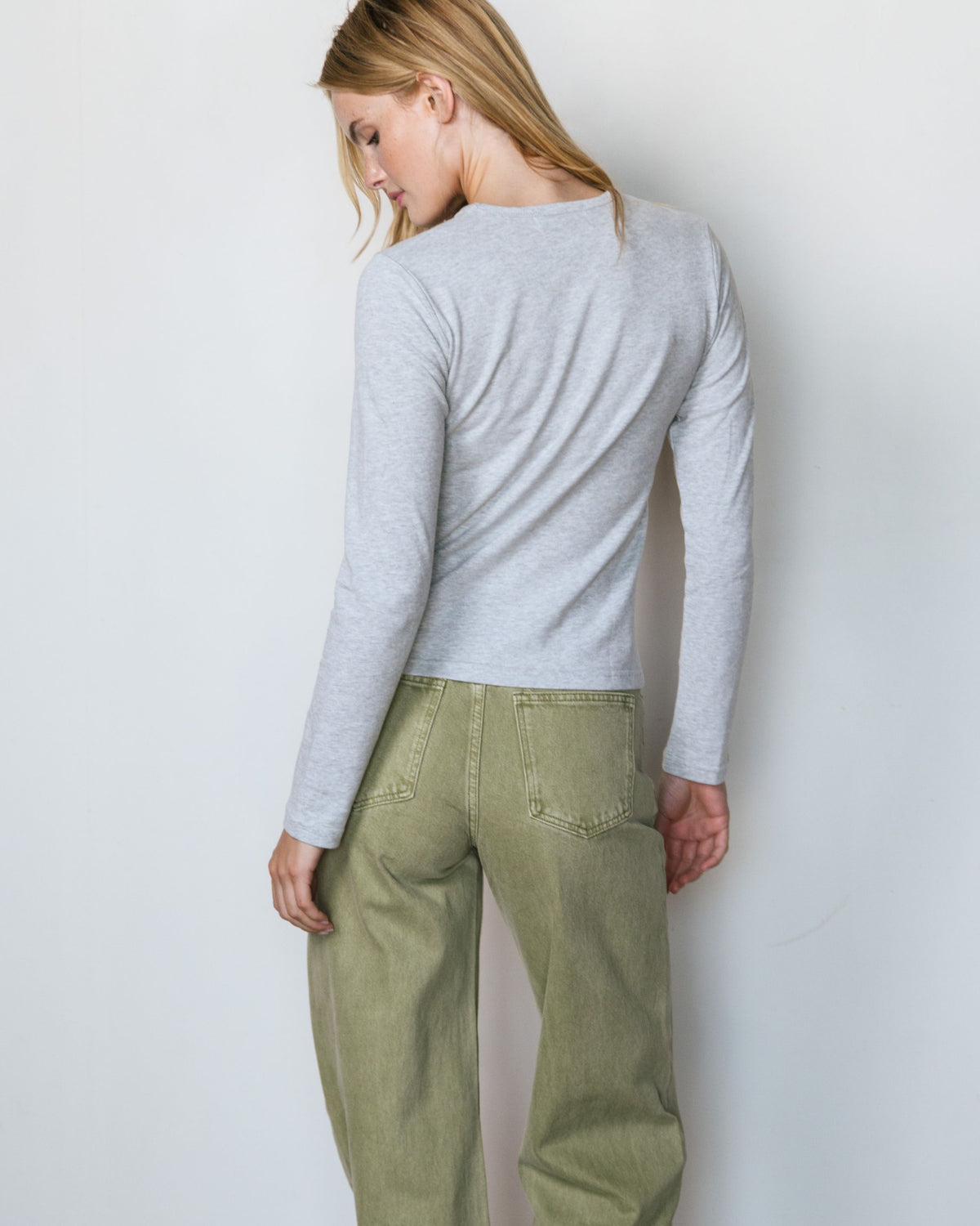 Everyday Long Sleeve T-Shirt - Grey