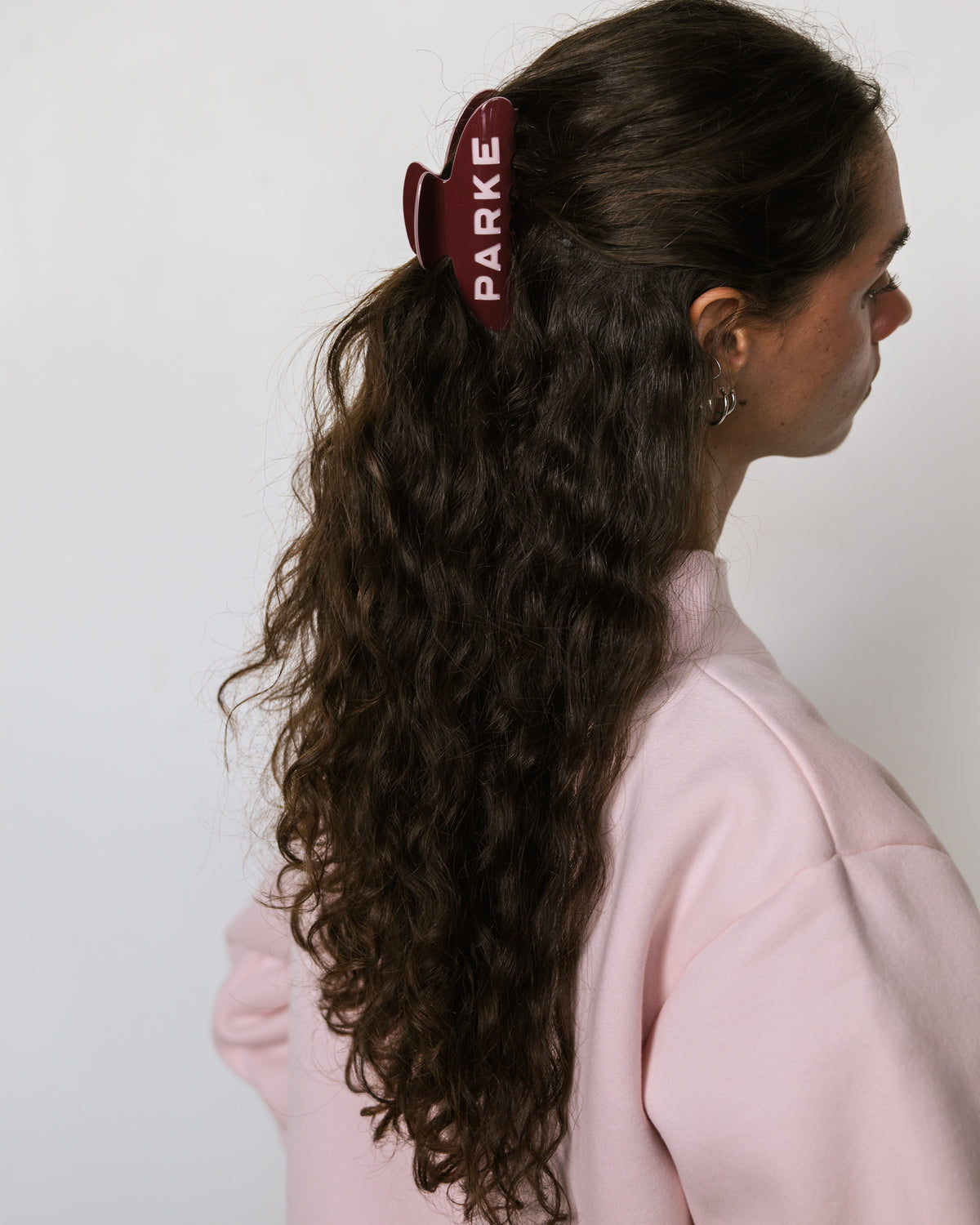 Claw Clip - Port + Rose