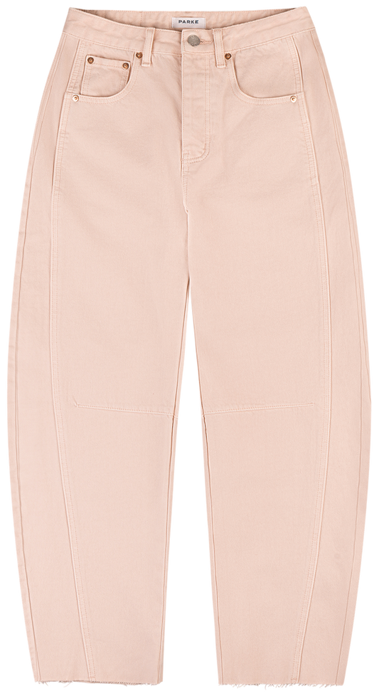 parke x scl oversized horseshoe jean -petal