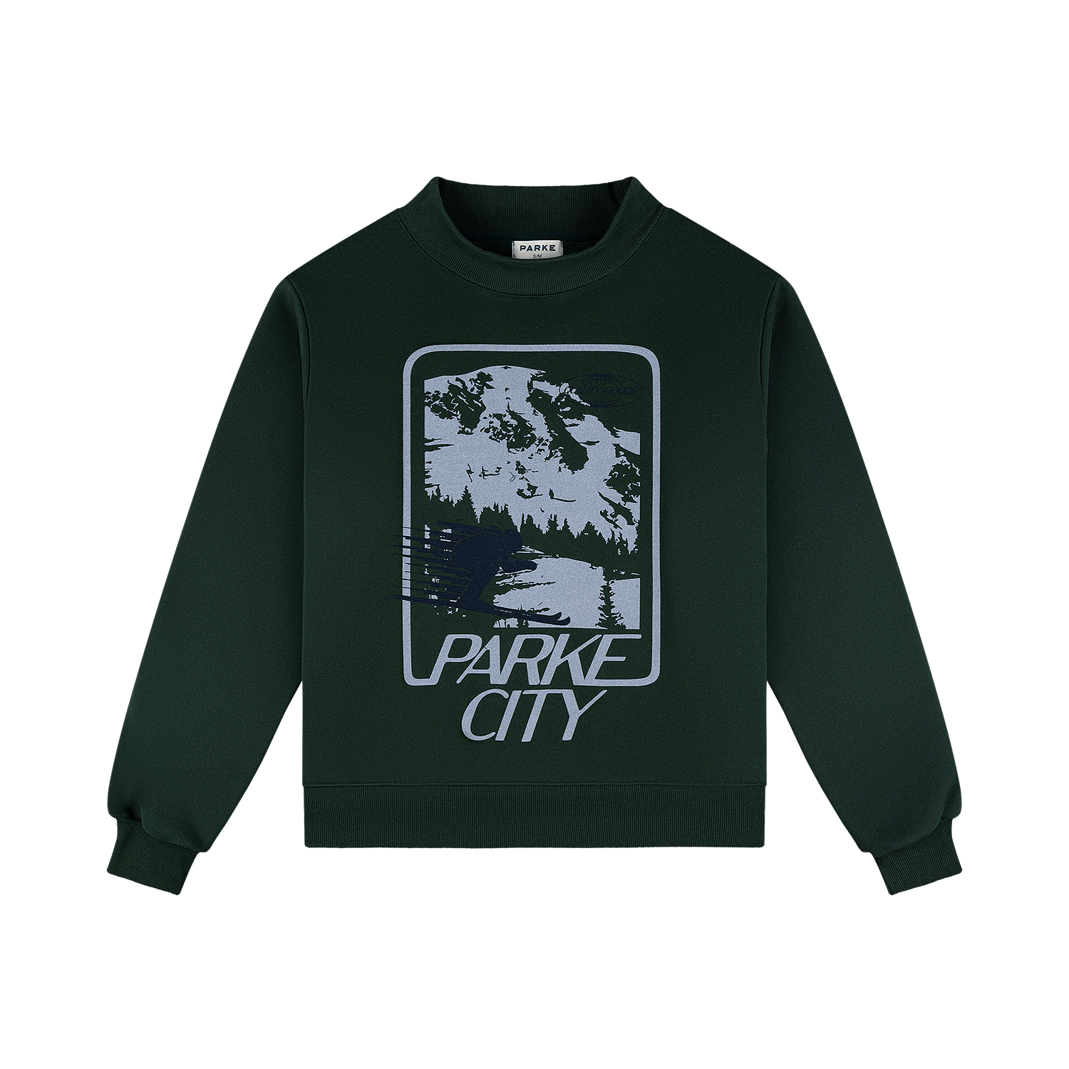 Parke Sport Graphic Mockneck - Forest – PARKE