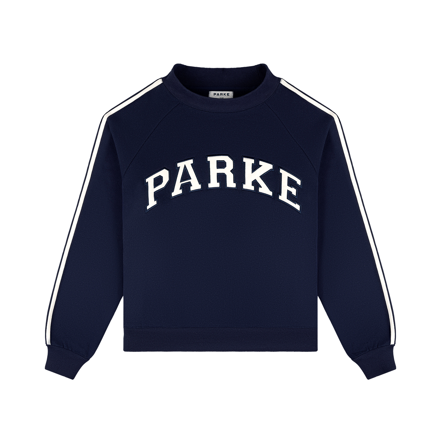 Sport Stripe Mockneck - Shadow – PARKE Sport Stripe Mockneck - Shadow – PARKE