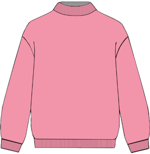 heritage classic mockneck flat lay -conch