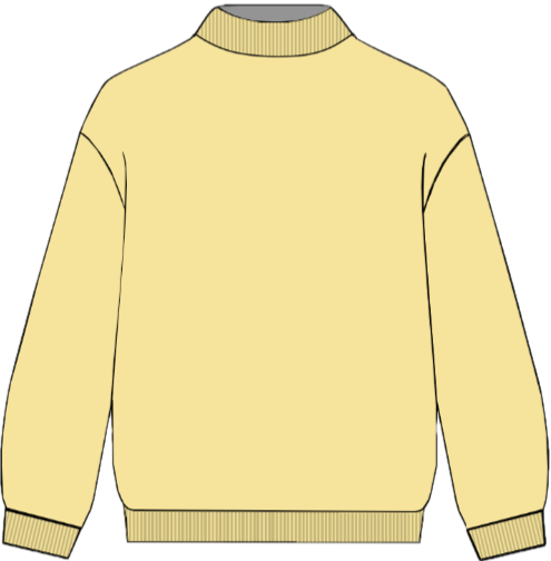 heritage classic mockneck flat lay -peel