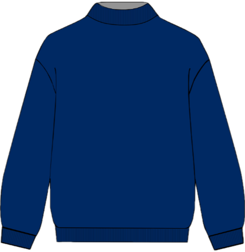 heritage classic mockneck flat lay -denim
