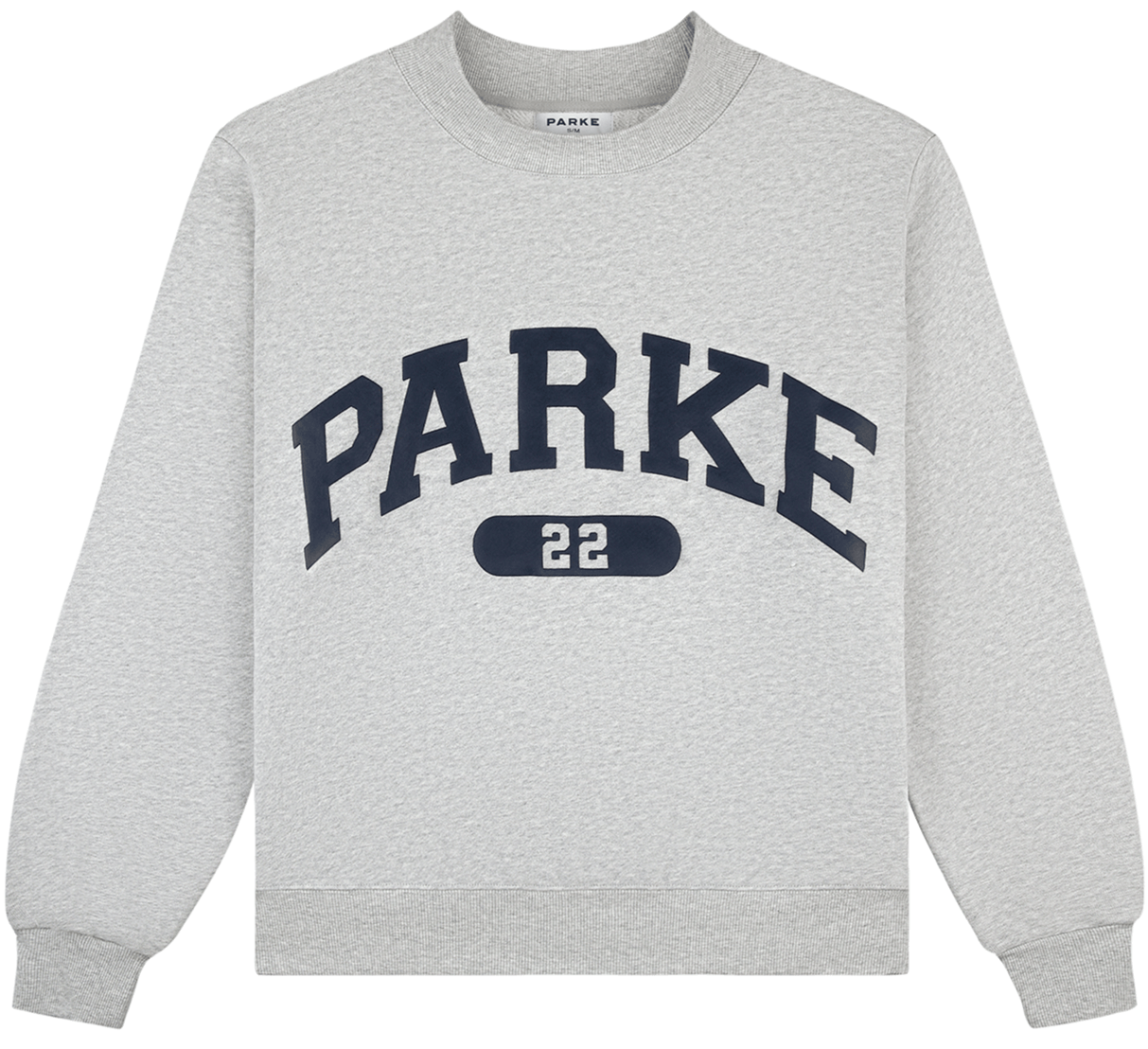 '22 varsity mockneck -classic grey