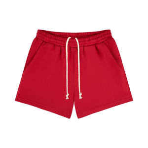 Short De Sport Femme Carlheim Harper - Coupe Relax - Tissu Doux En Coton - Cintre élastique - Poches Latérales - Pour Lounge, Maison
