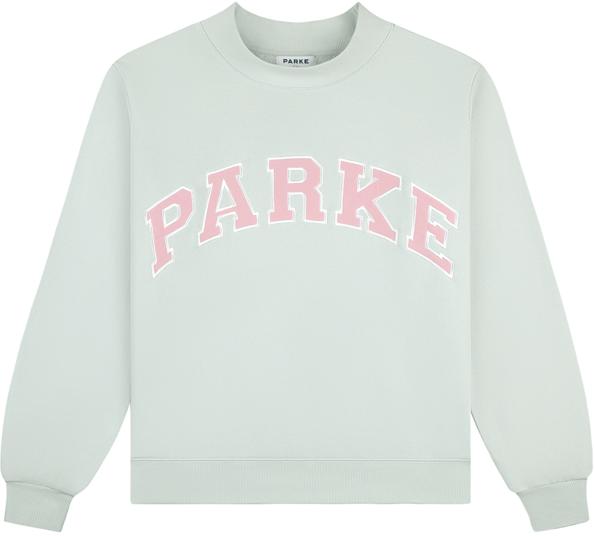 varsity mockneck -something blue + sprinkle