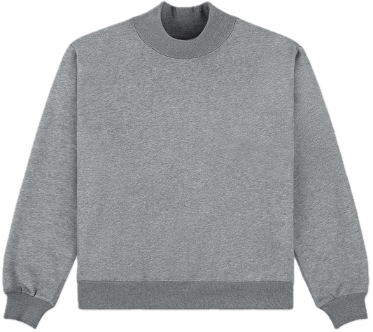 turtleneck sweatshirt flat lay - stormy