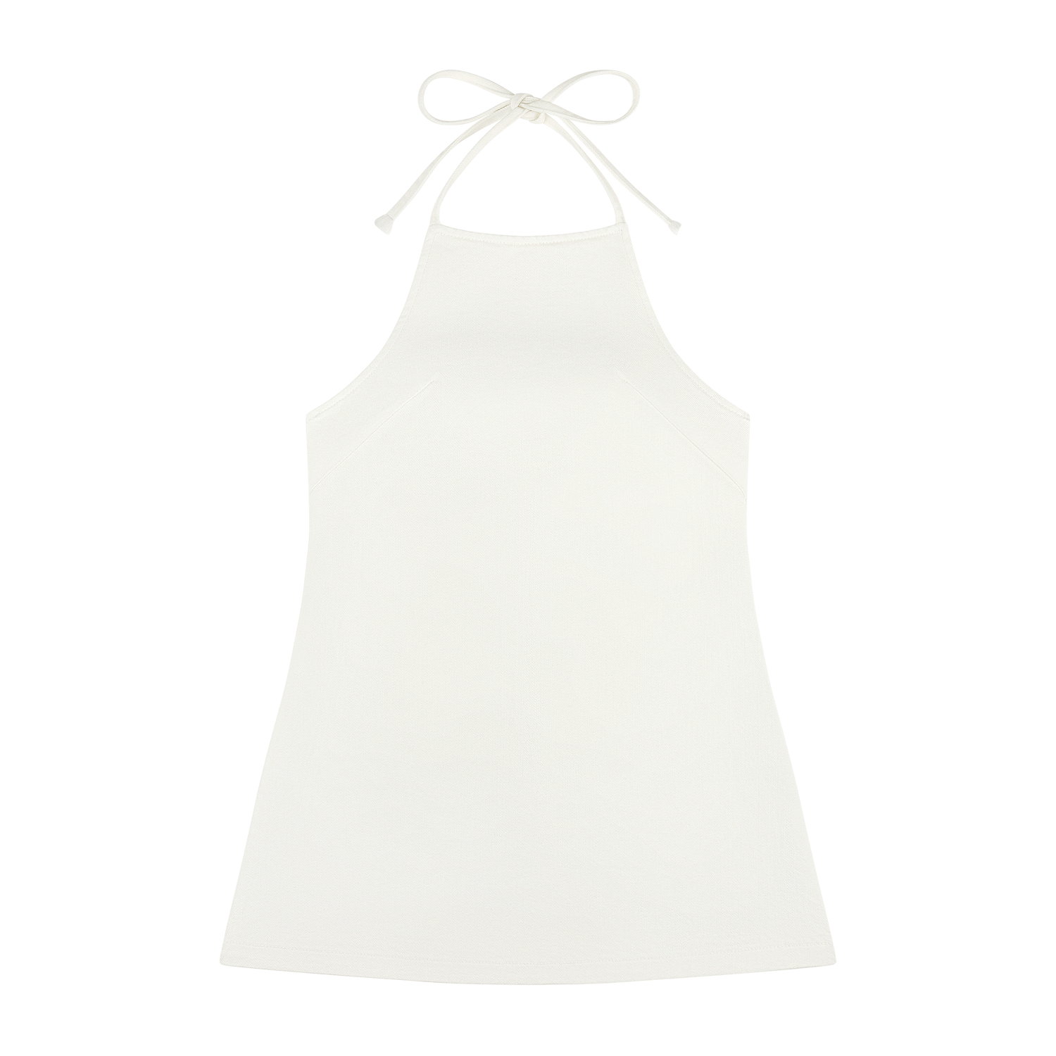 white halter top dress Halter Dress