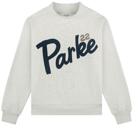 Legacy Mockneck flat lay -heather grey