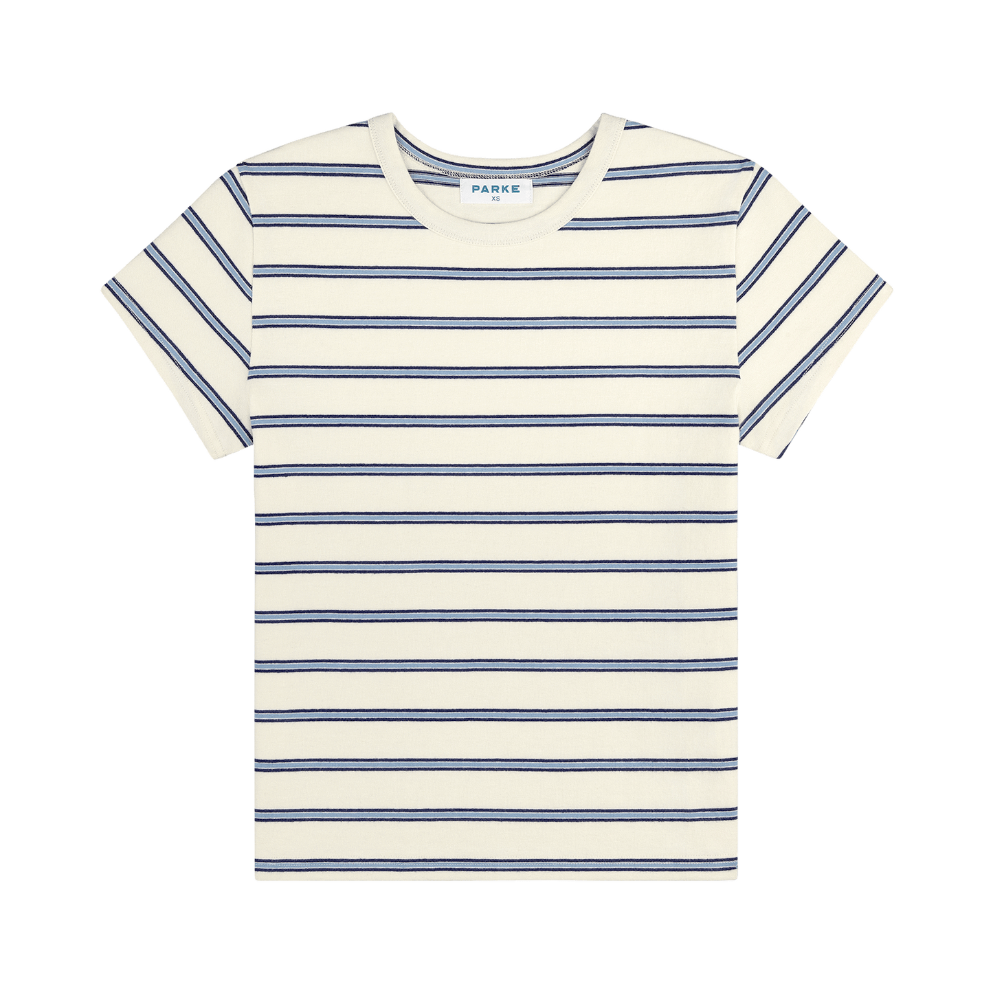 striped tee flat lay -emma stripe