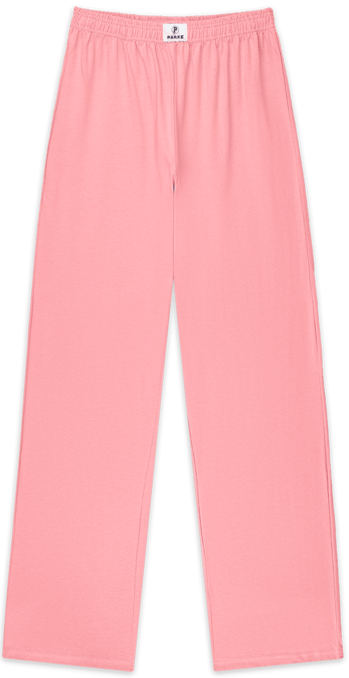 cotton boxer pants flat lay -conch