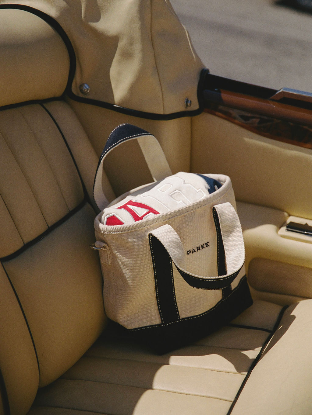 lands end mini tote-natural
