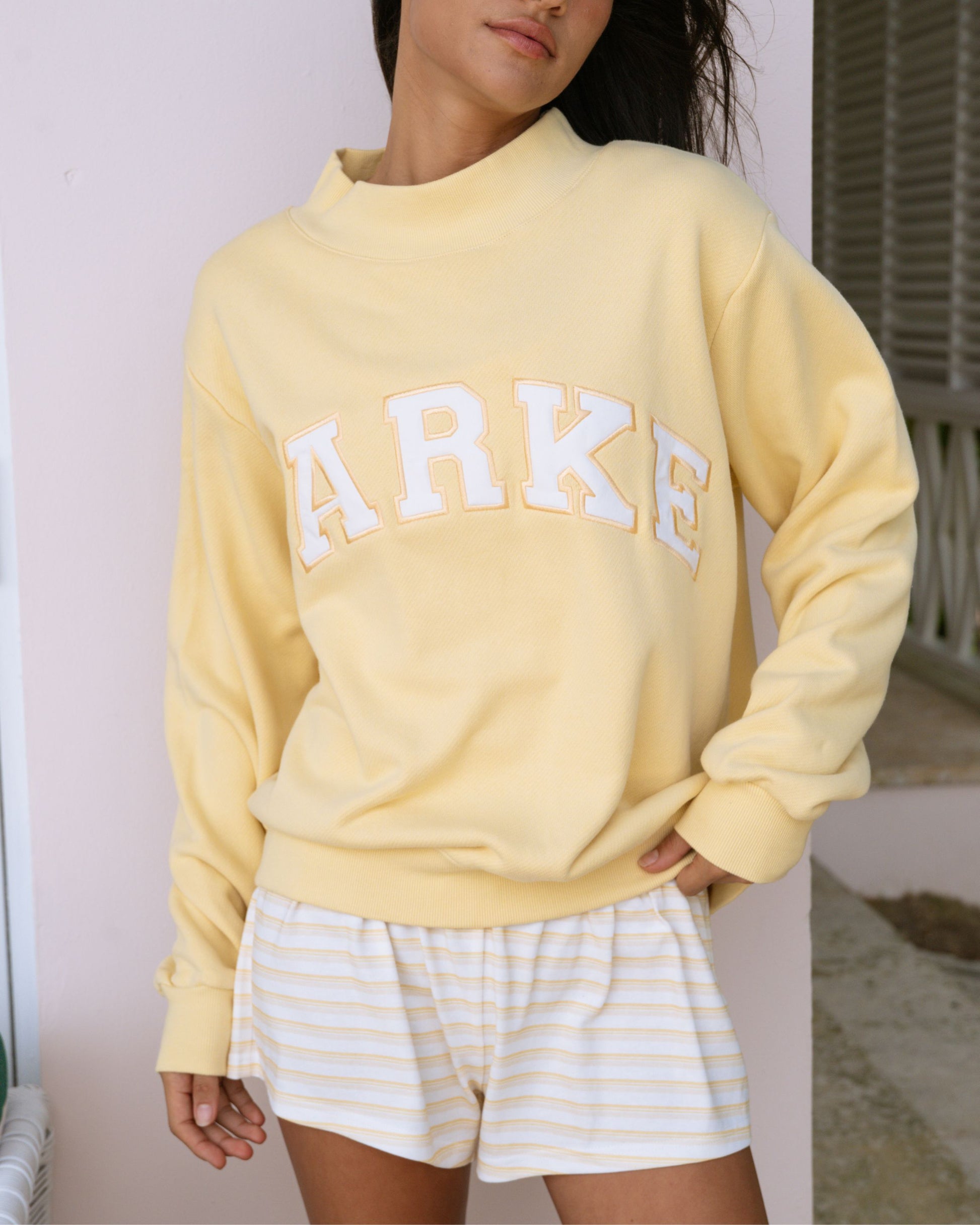 Varsity Mockneck - Peel