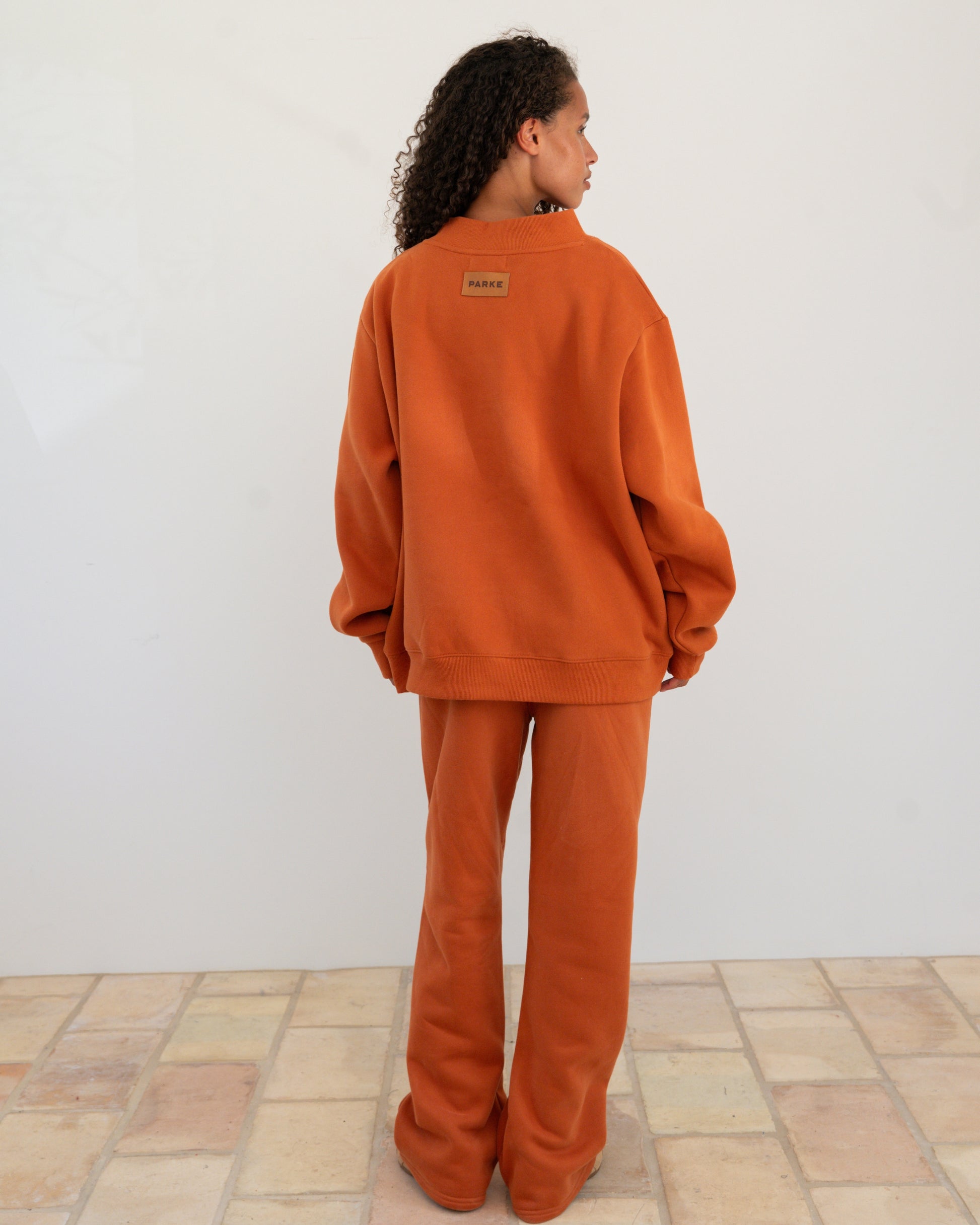 Classic Mockneck - Burnt Orange