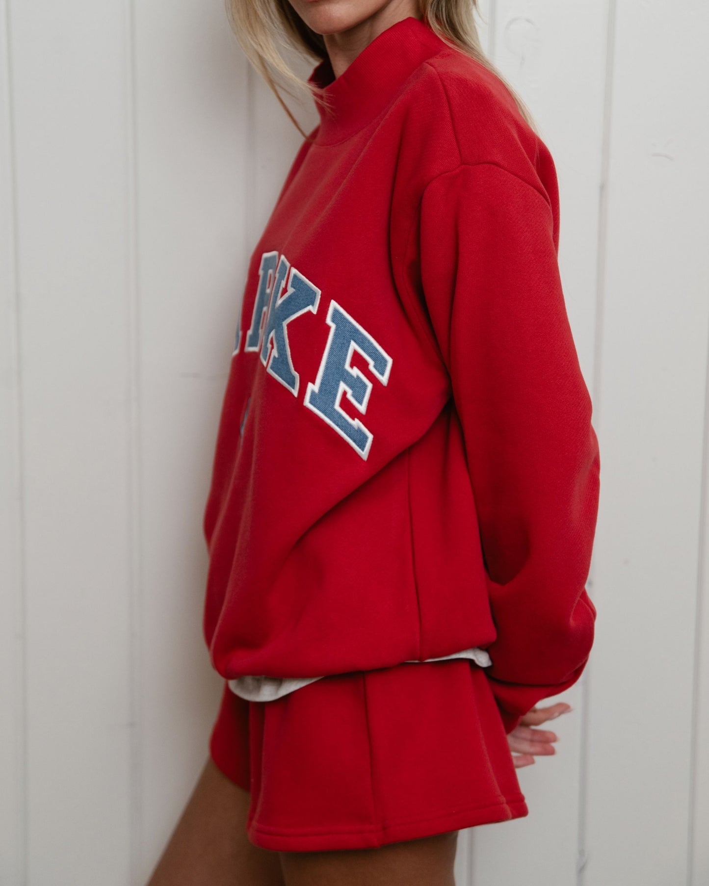 Vintage Star Varsity Mockneck - Sail
