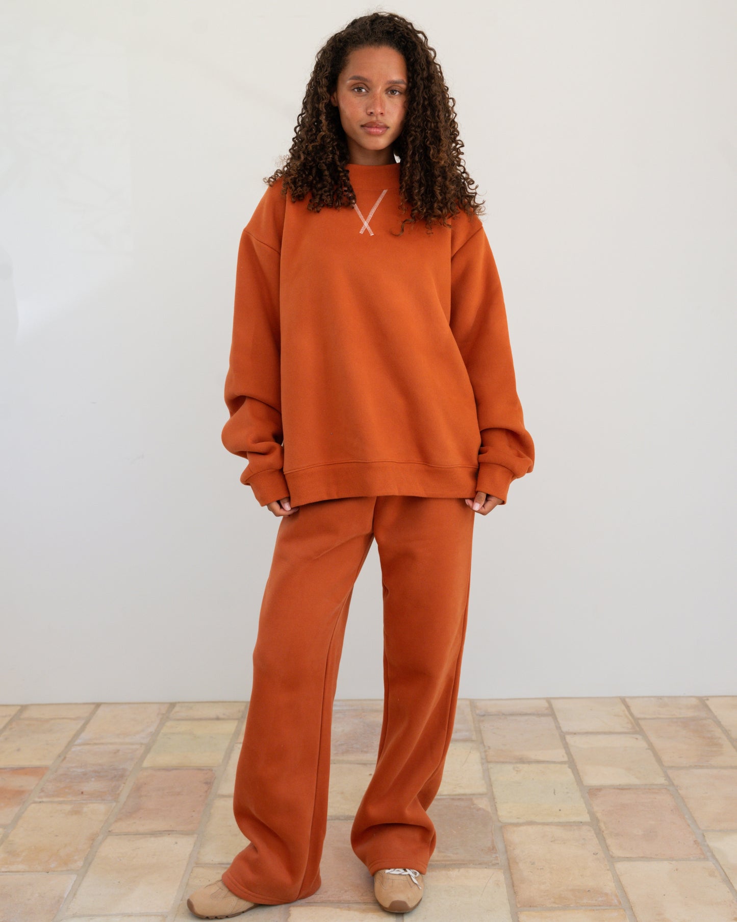 Classic Mockneck - Burnt Orange