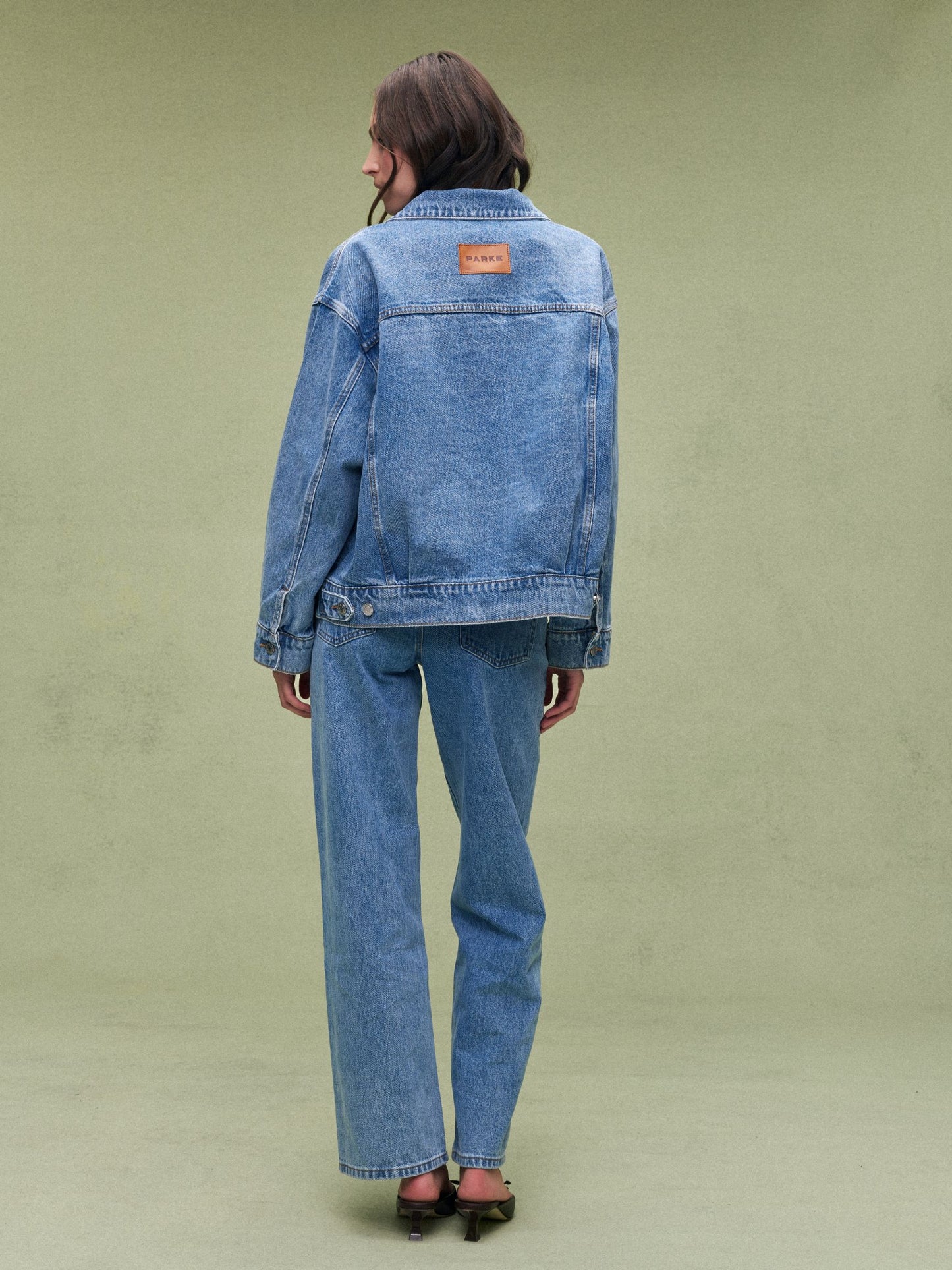 Oversized Denim Jacket - Vintage Wash