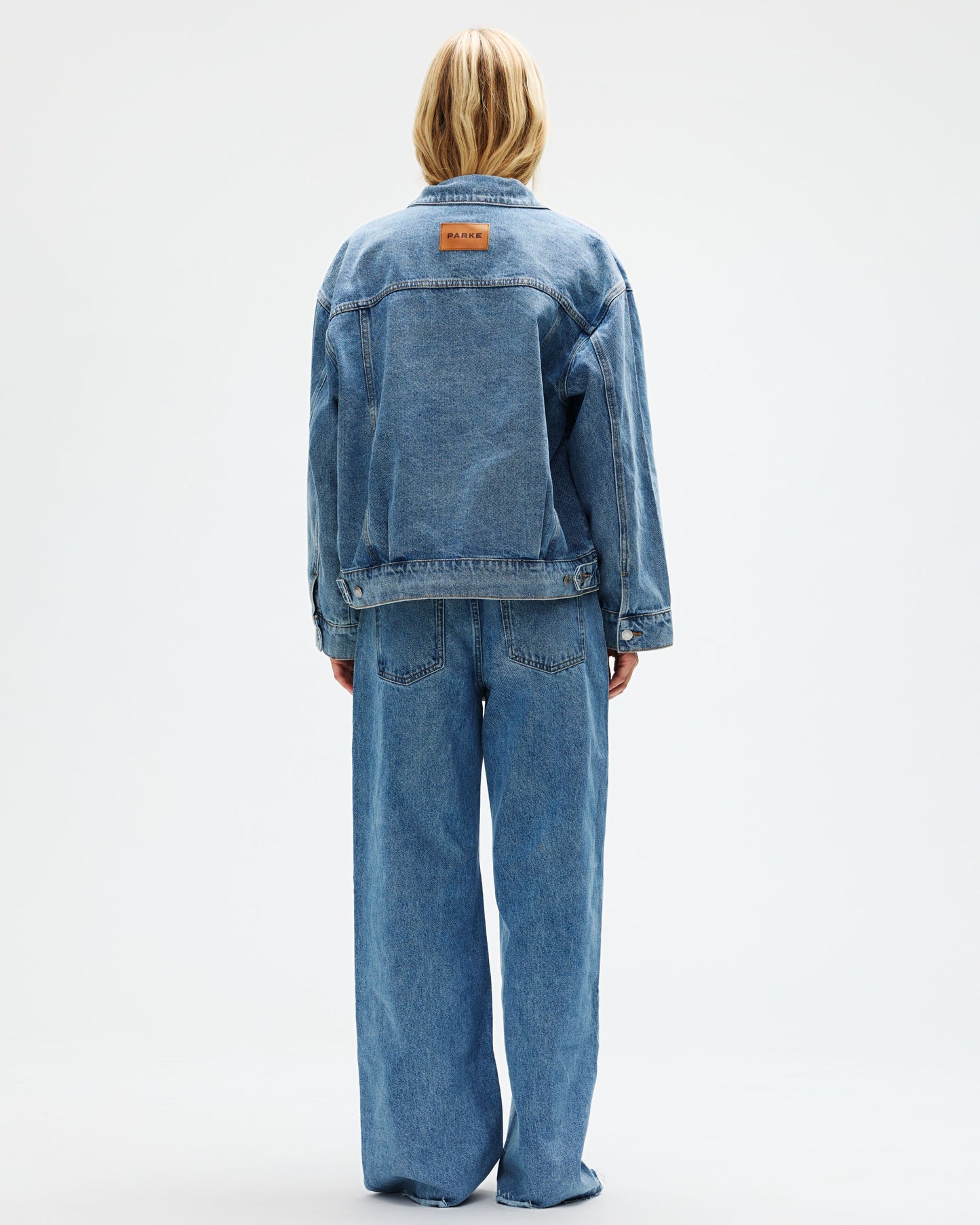 Oversized Denim Jacket - Vintage Wash