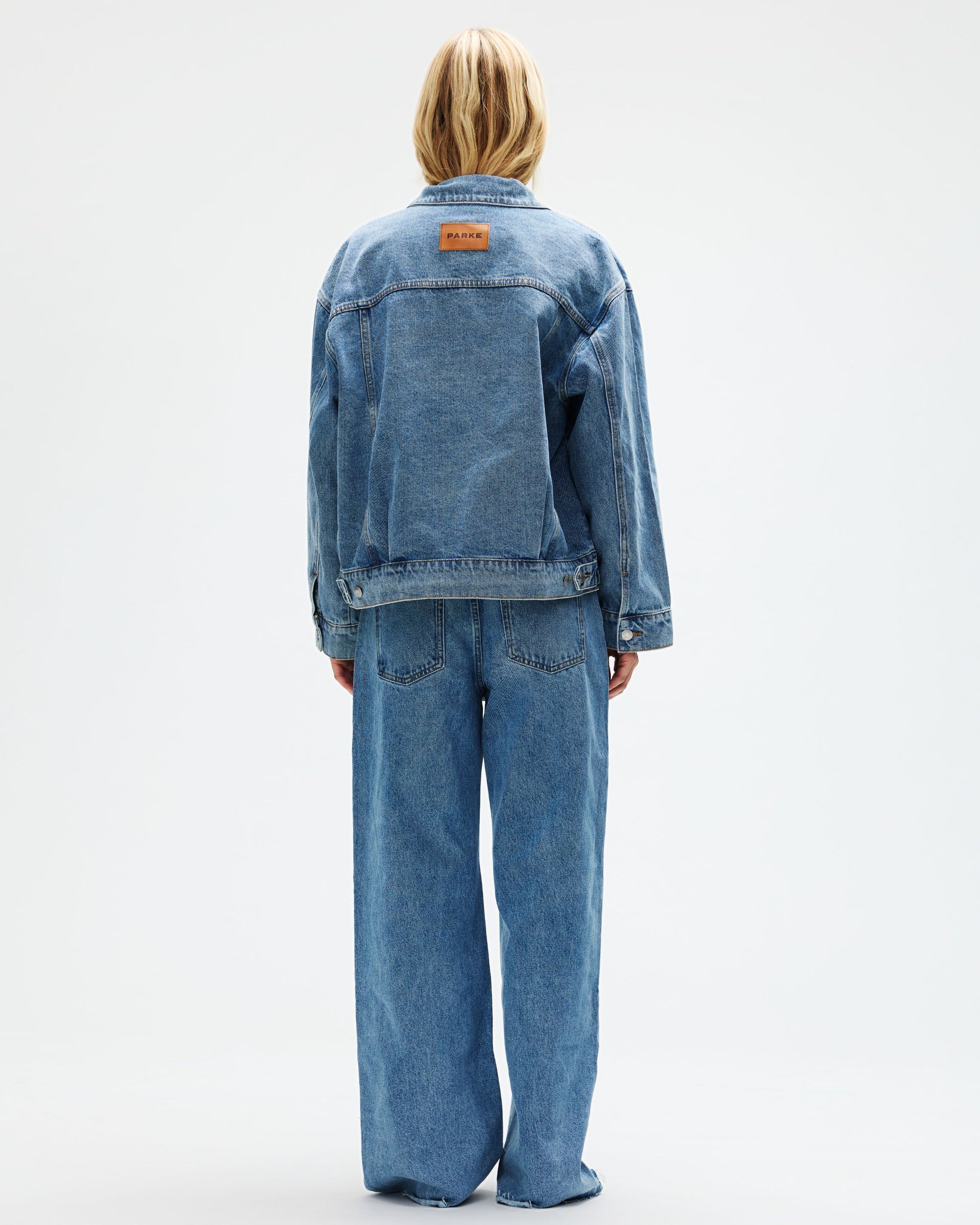 Oversized Denim Jacket - Vintage Wash