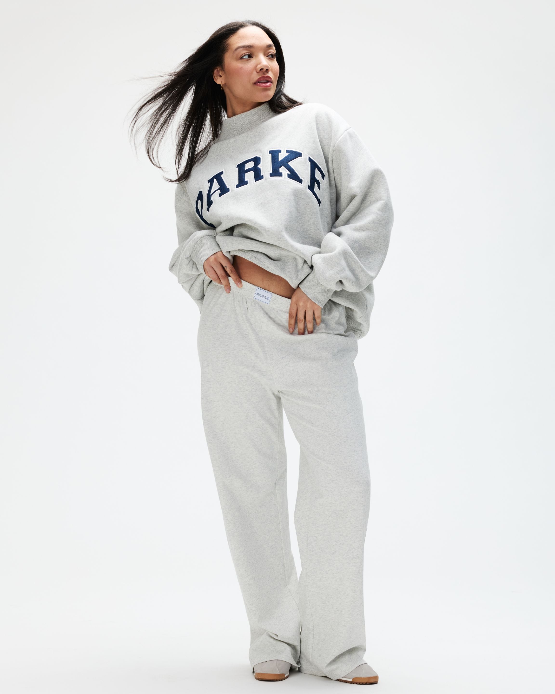 bazo1199 boxer pants 白,グレー Cotton Boxer Pants - Classic Grey – PARKE