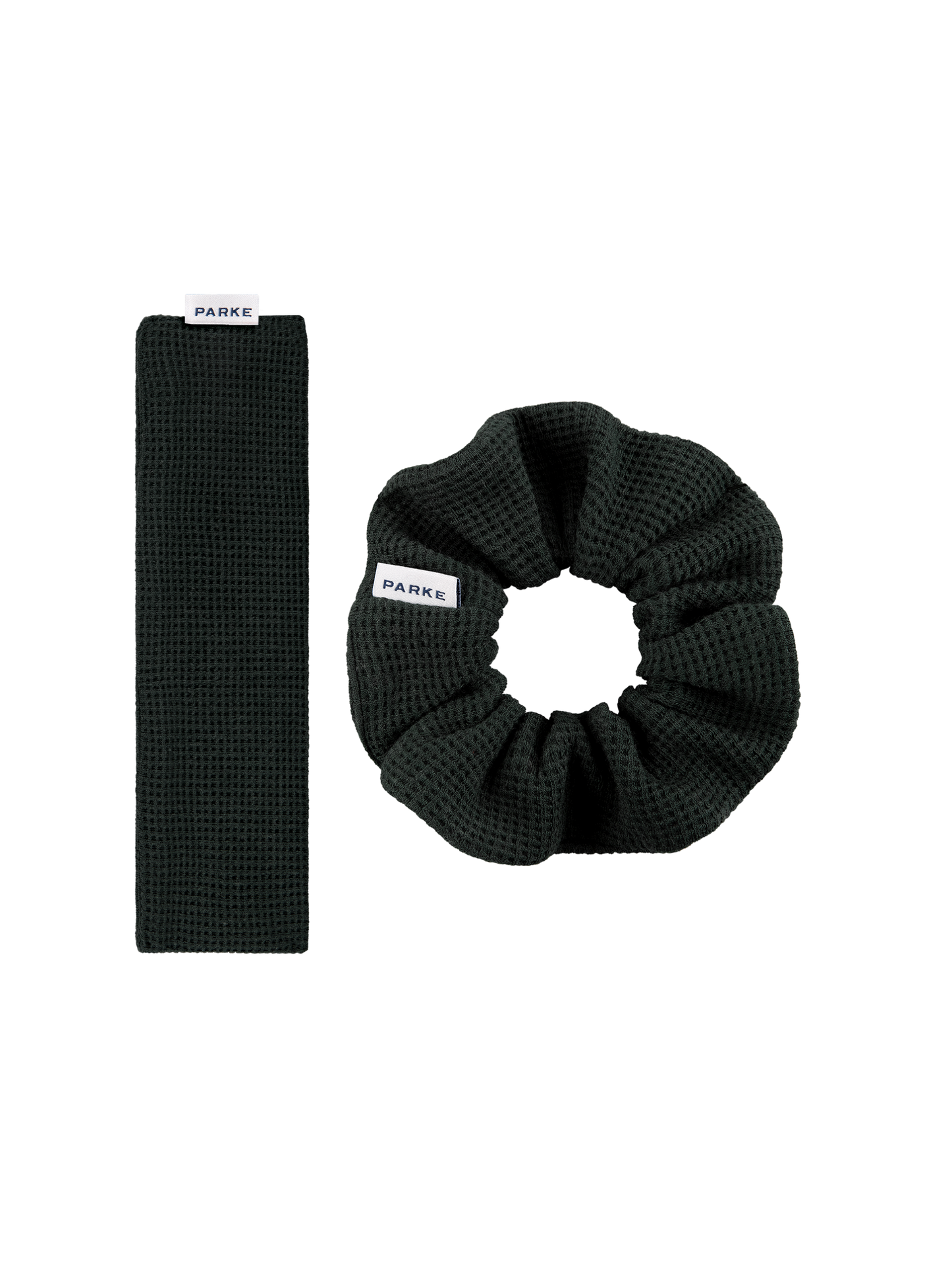 Waffle Hair Set - Forest