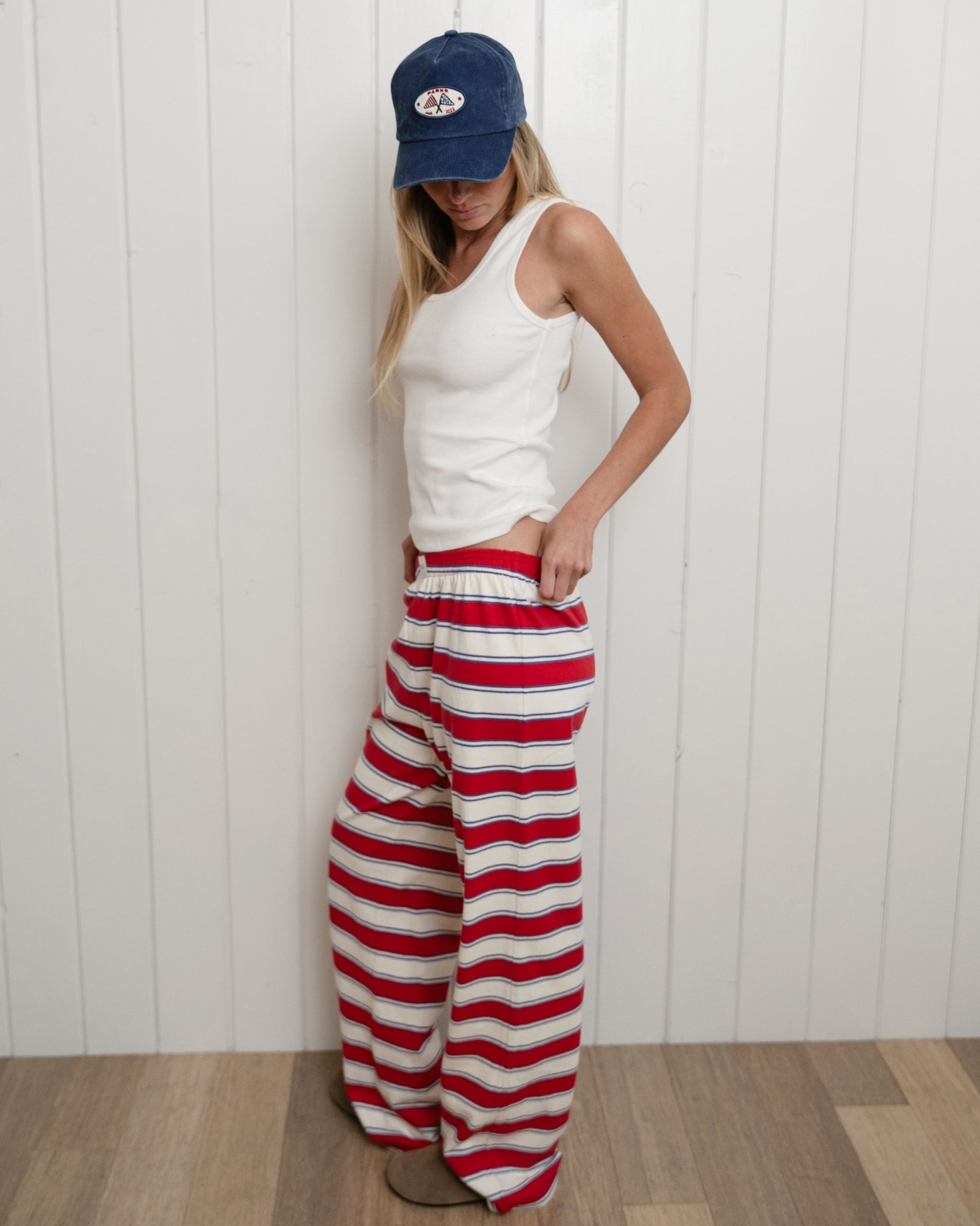 Cotton Boxer Pants - Lighthouse Stripe