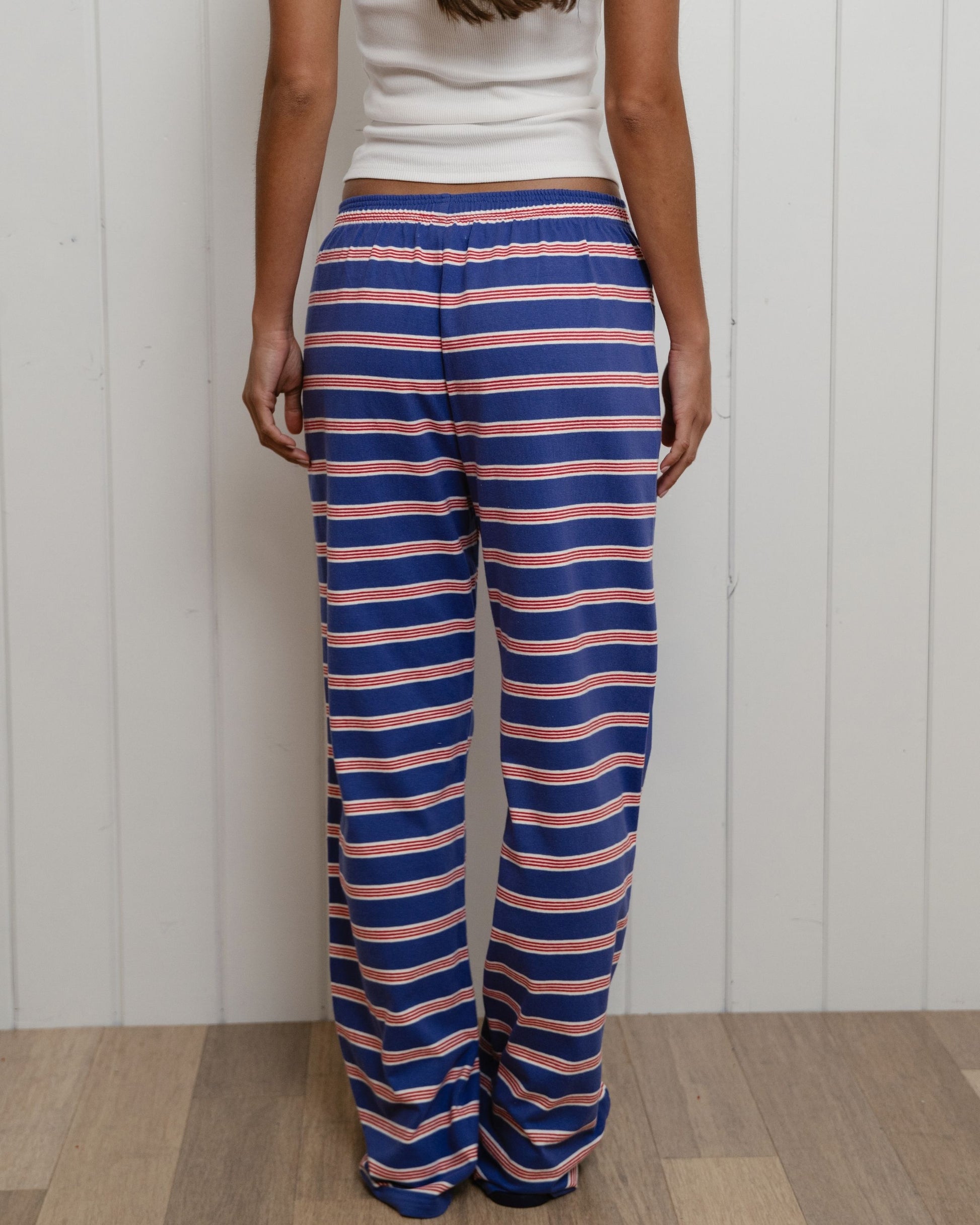 Cotton Boxer Pants - Sailor Stripe