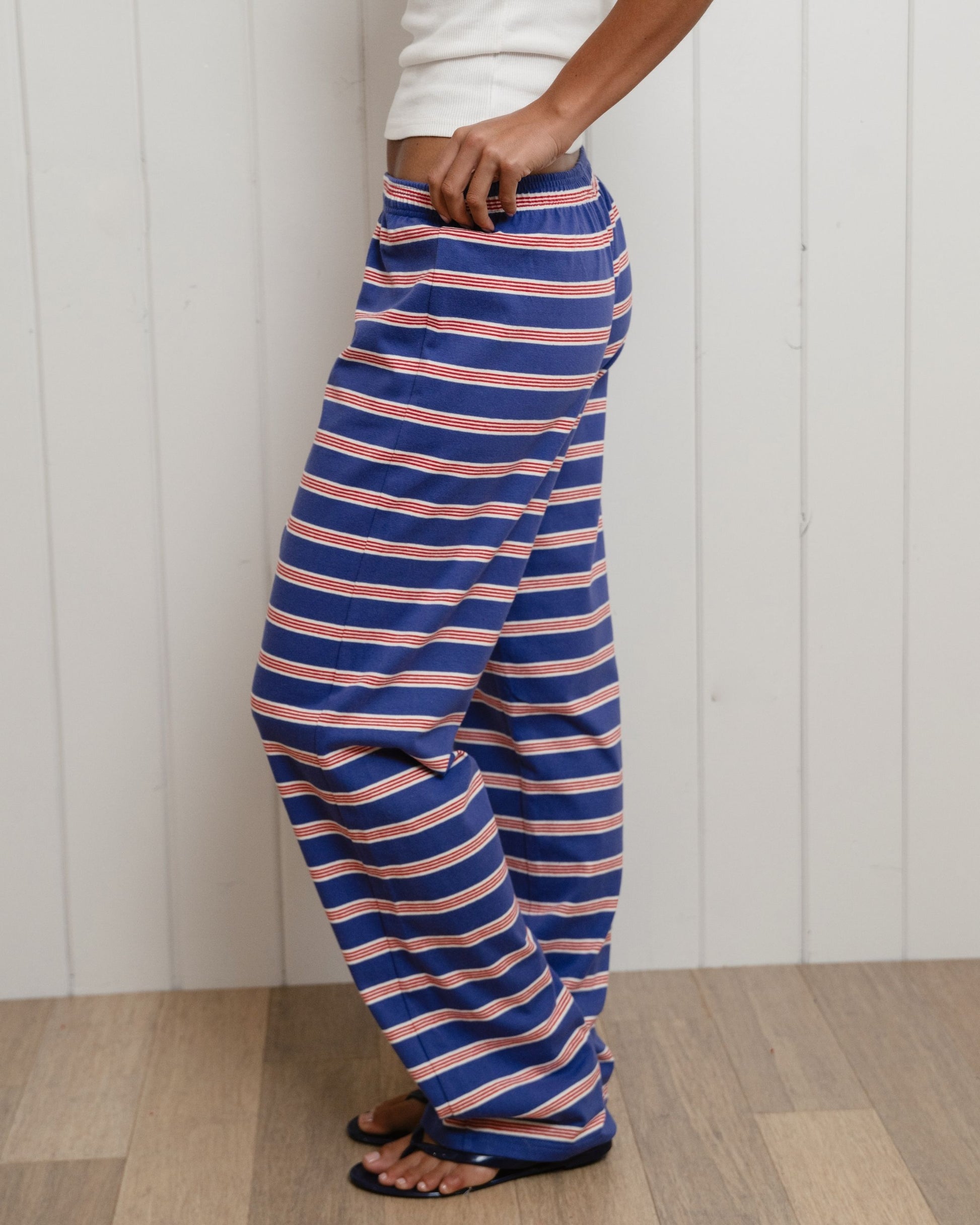 Cotton Boxer Pants - Sailor Stripe