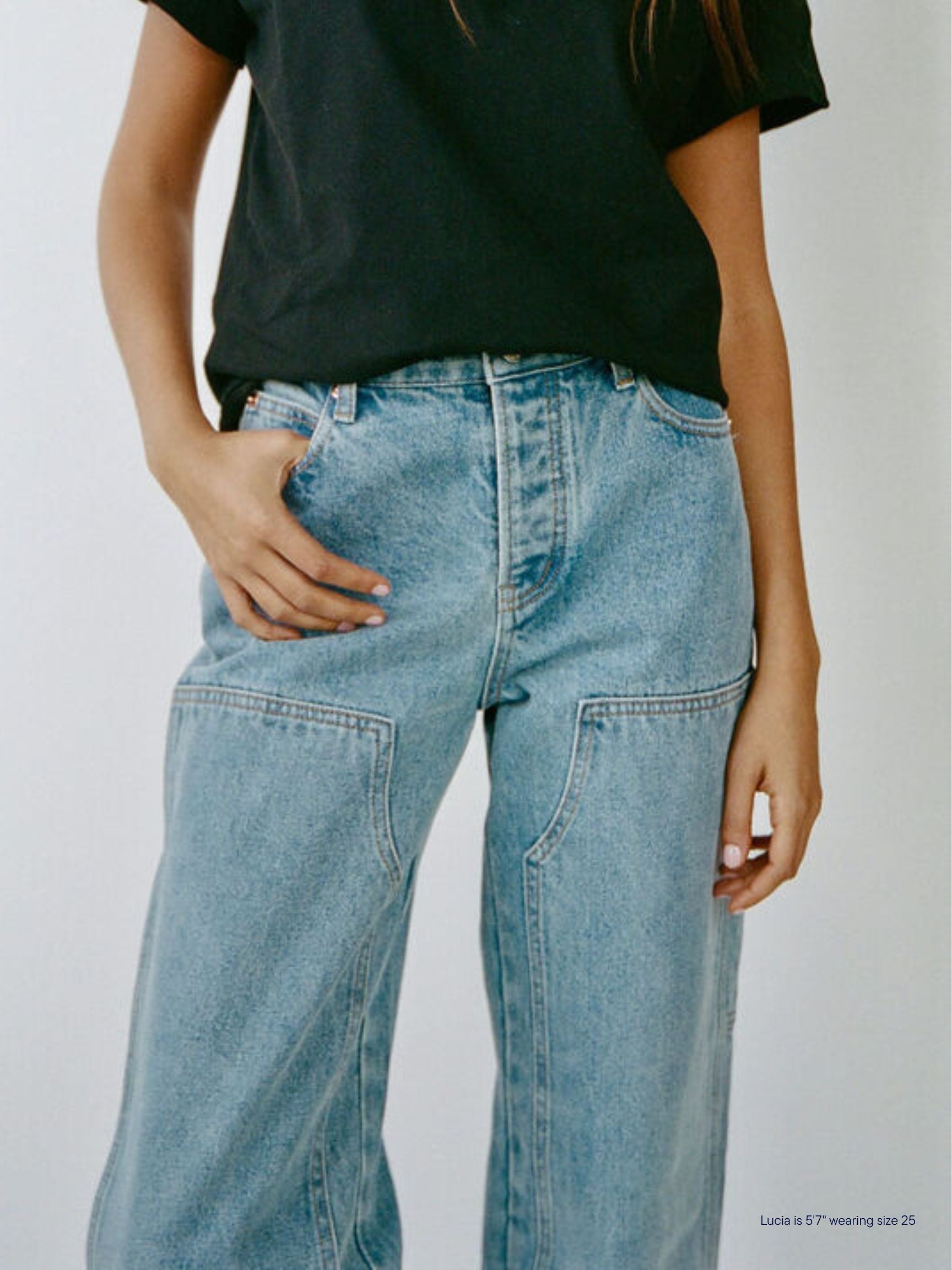 carpenter jean -vintage wash