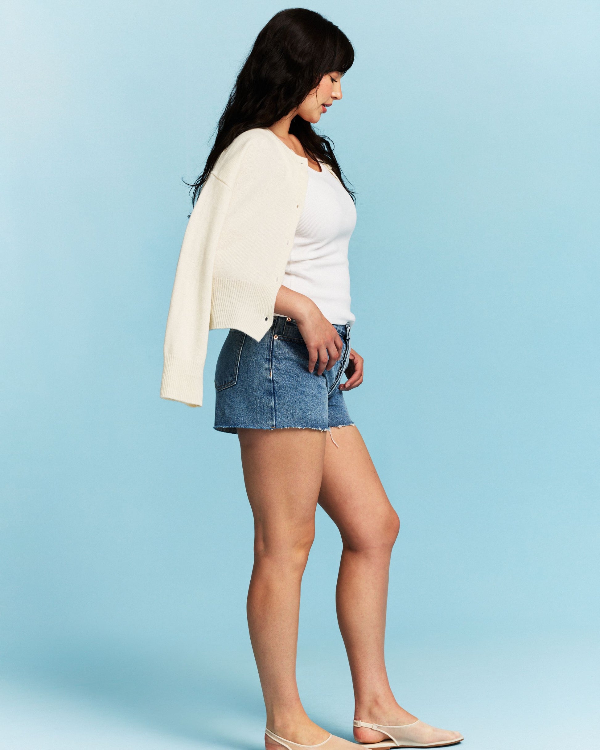 Cut Off Shorts - Vintage Wash